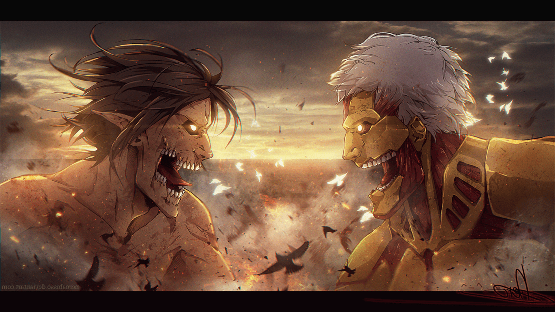 attack on titan pc Wallpapers