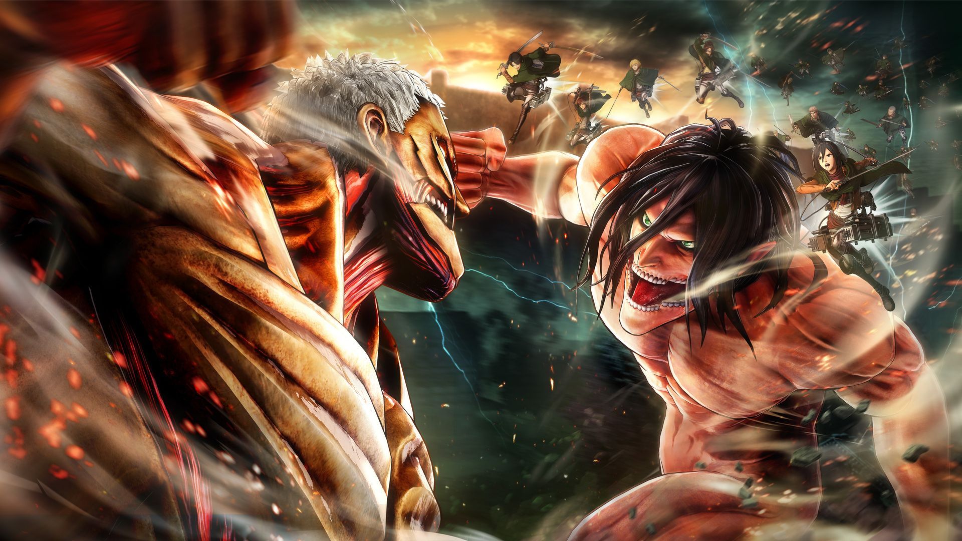 attack on titan poster wallpapers Wallpapers