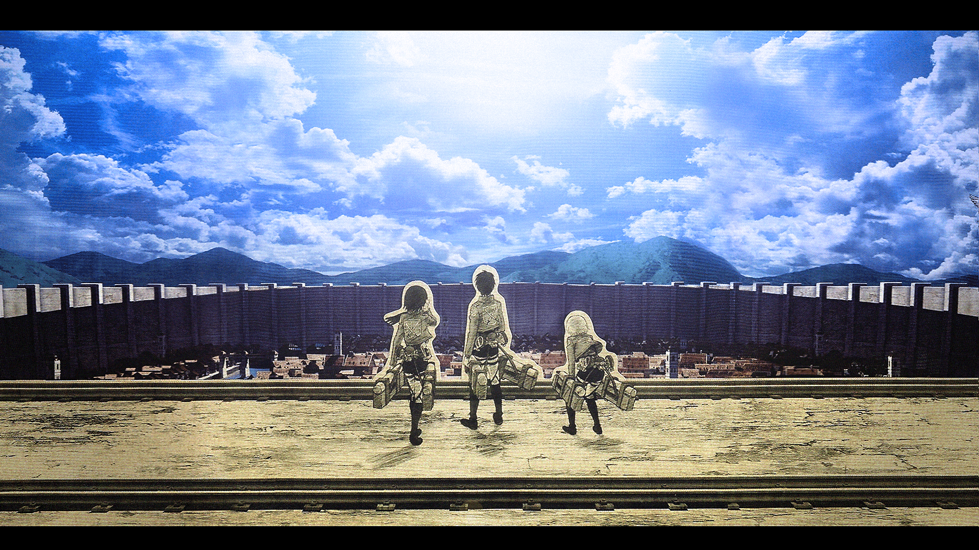 attack on titan scenery wallpapers Wallpapers