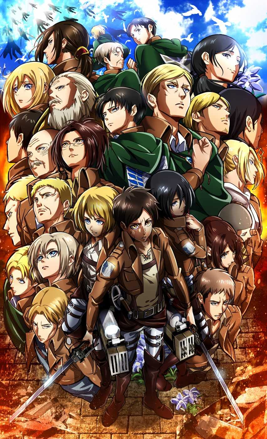 attack on titan survey corps Wallpapers