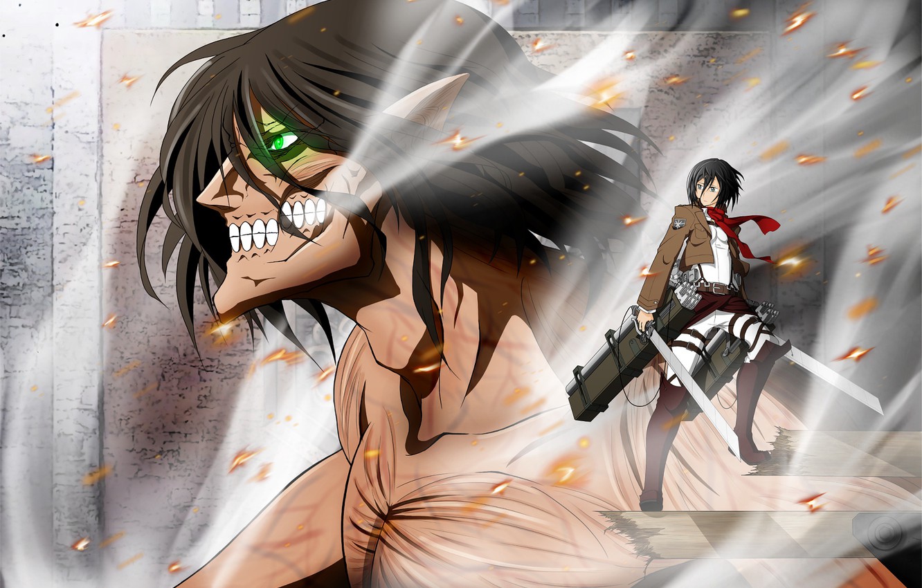 attack on titan titan eren Wallpapers