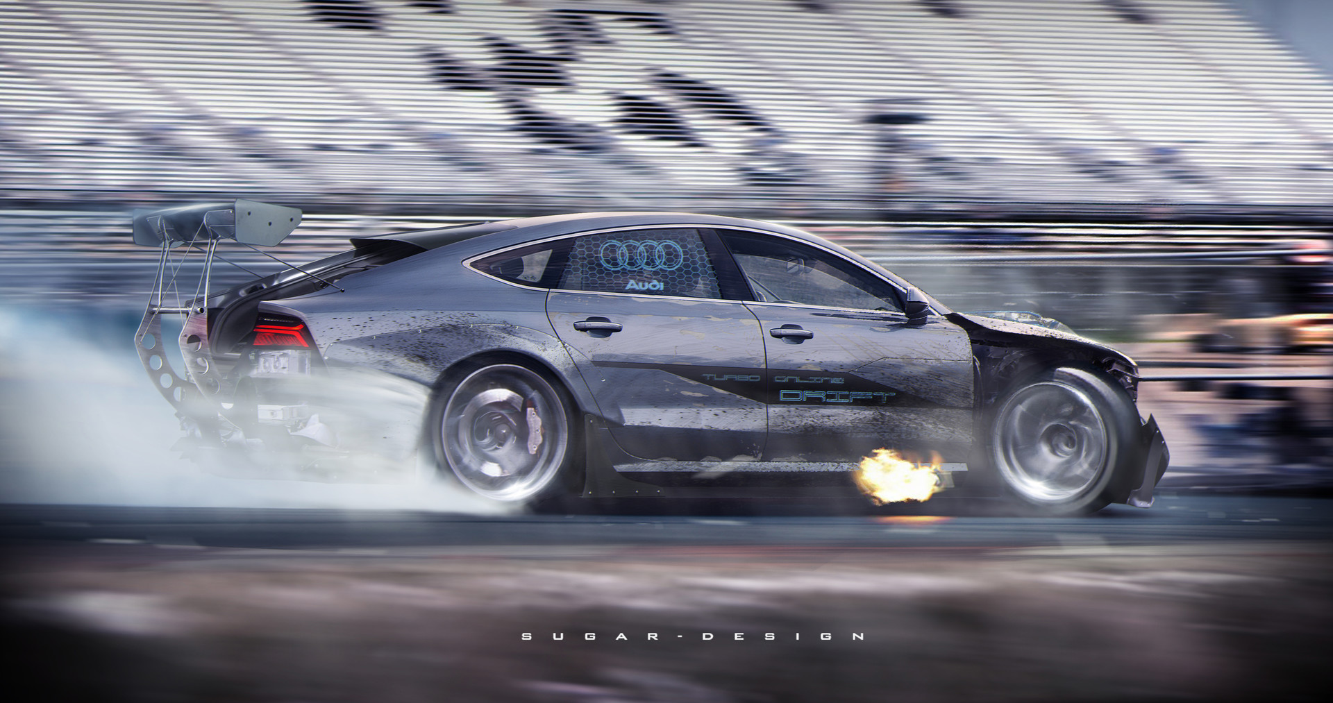 Audi Drift Car Wallpapers