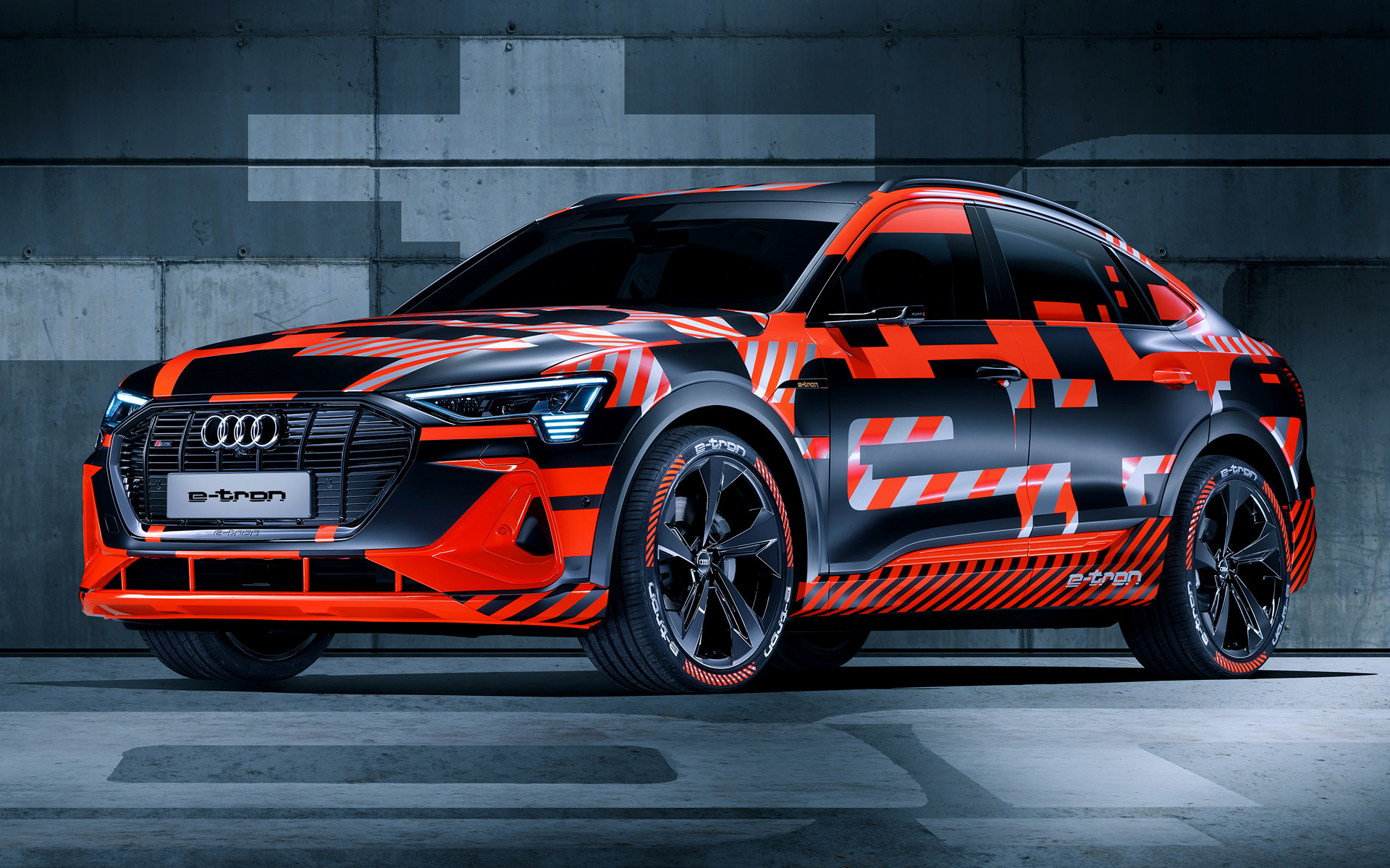 Audi E-Tron S Sportback Prototype Wallpapers