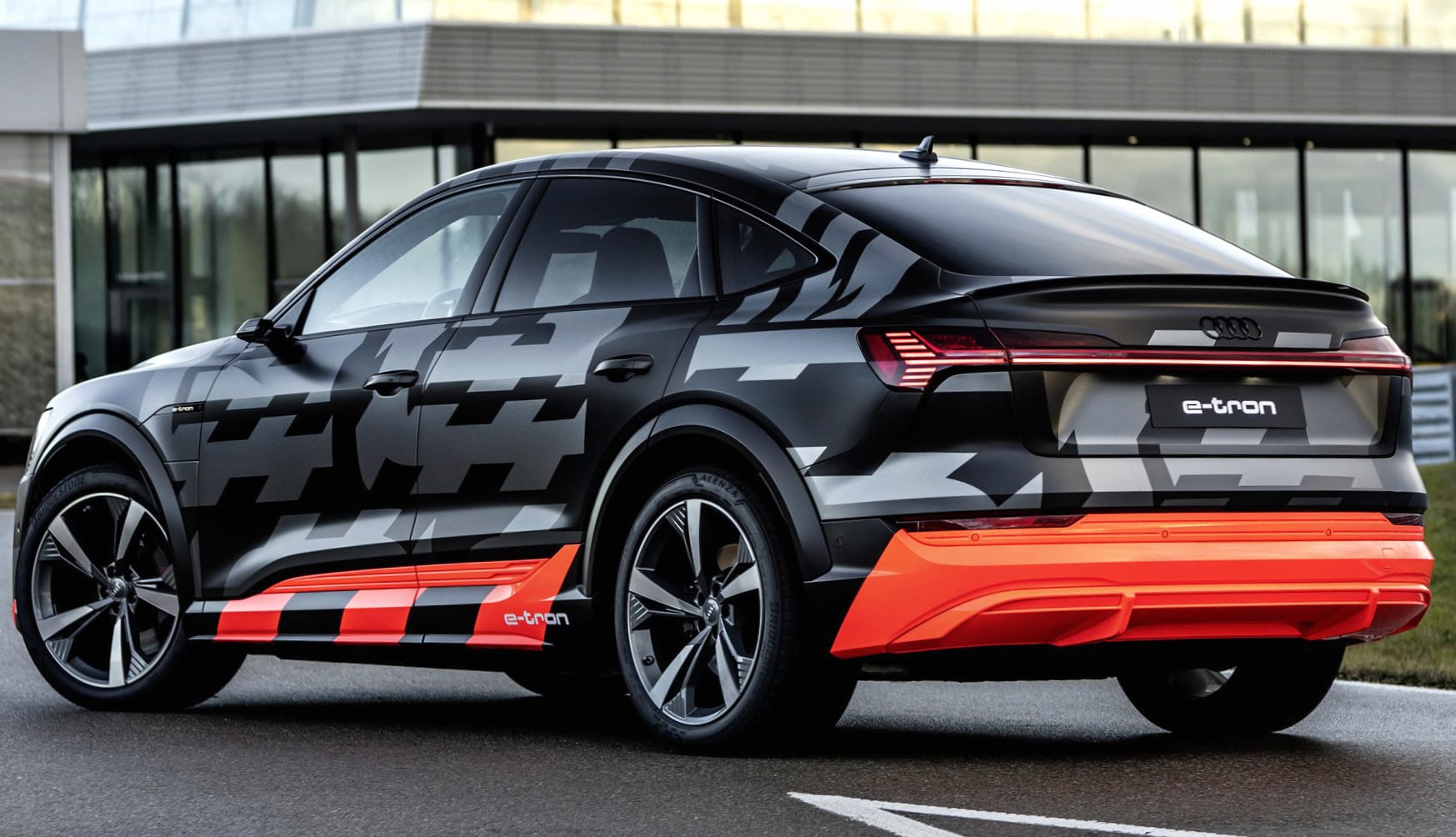 Audi E-Tron Sportback Prototype Wallpapers