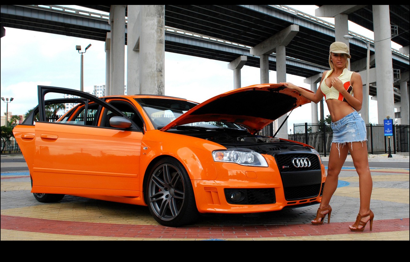 Audi Orange Wallpapers