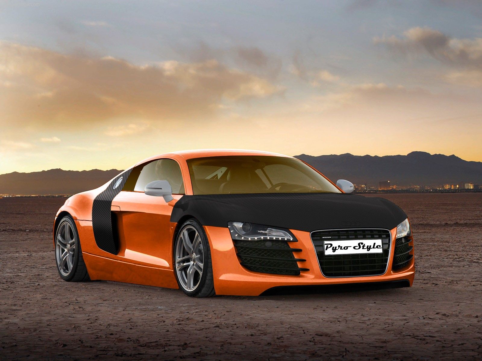 Audi Orange Wallpapers