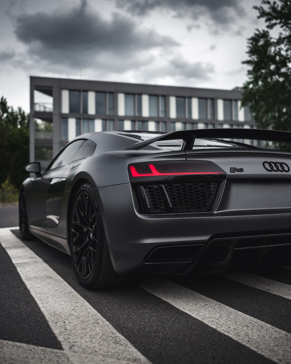 Audi R8 Black Wallpapers