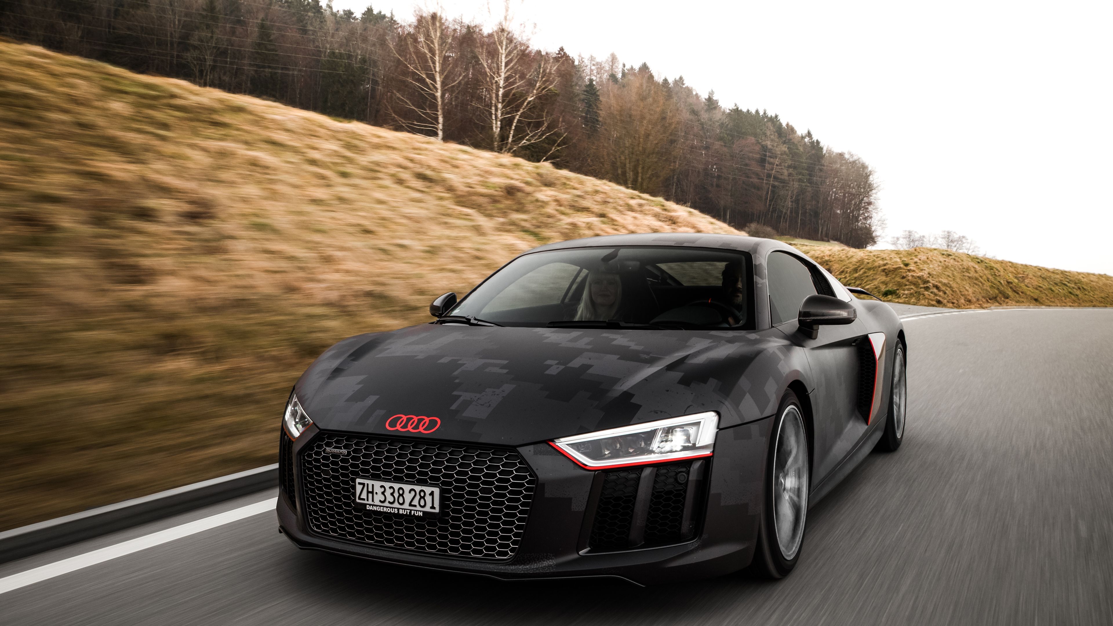 Audi R8 Black Wallpapers