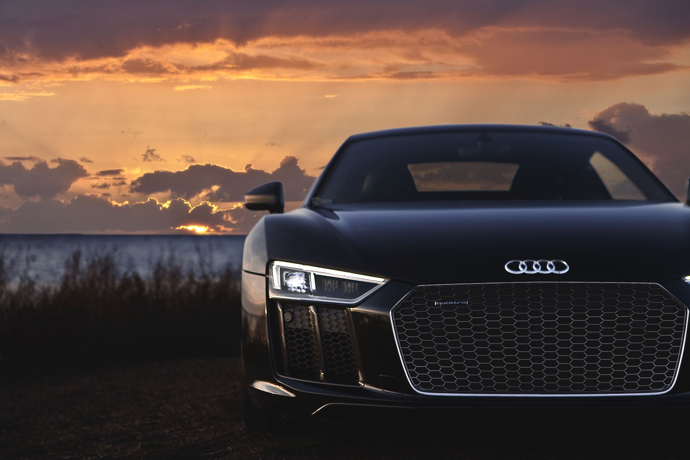 Audi R8 Black Wallpapers