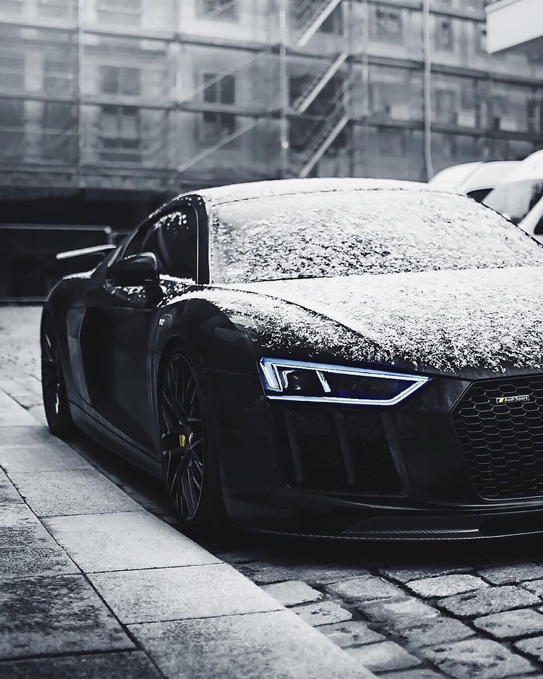 Audi R8 Black Wallpapers