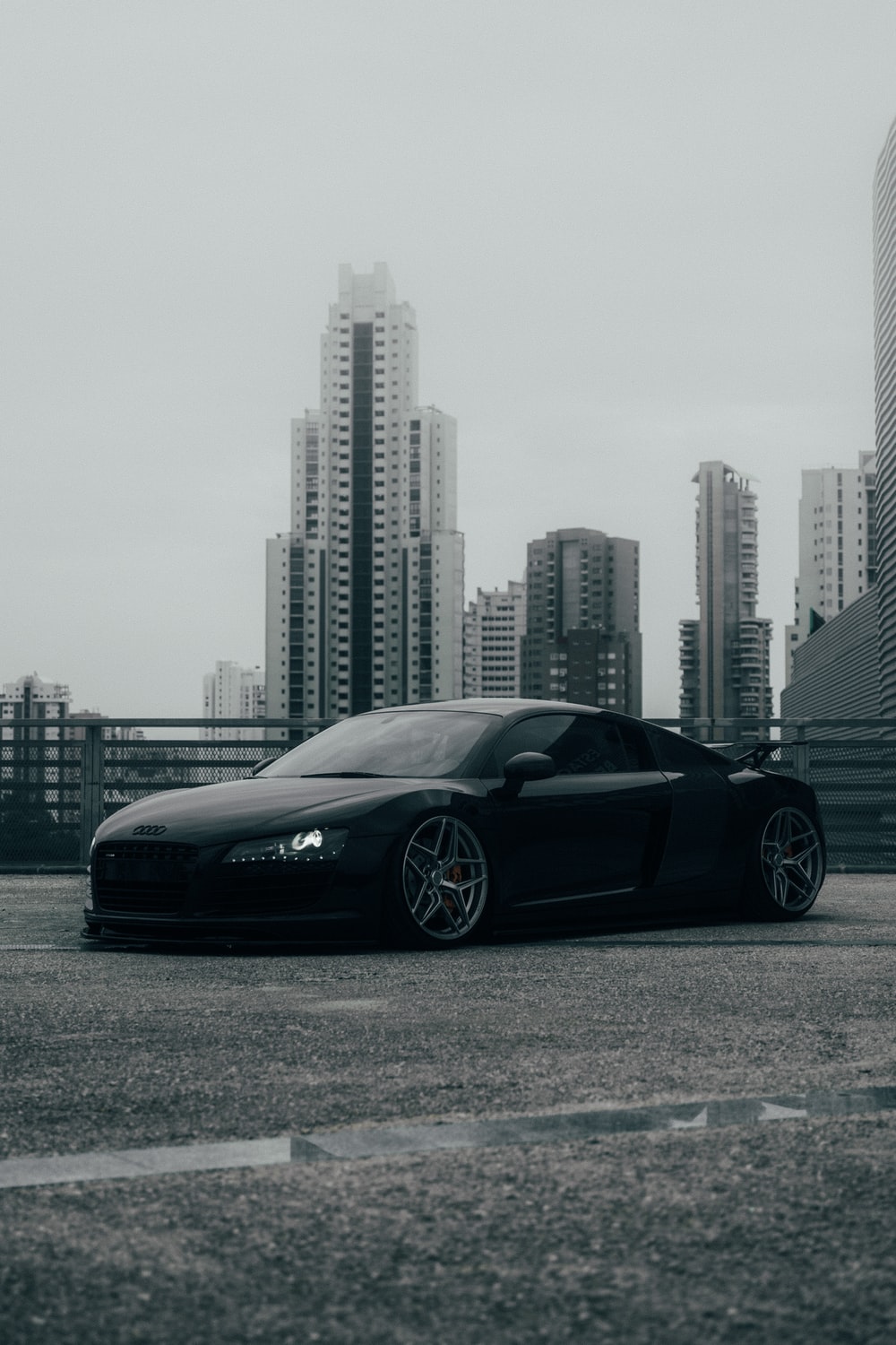 Audi R8 Black Wallpapers