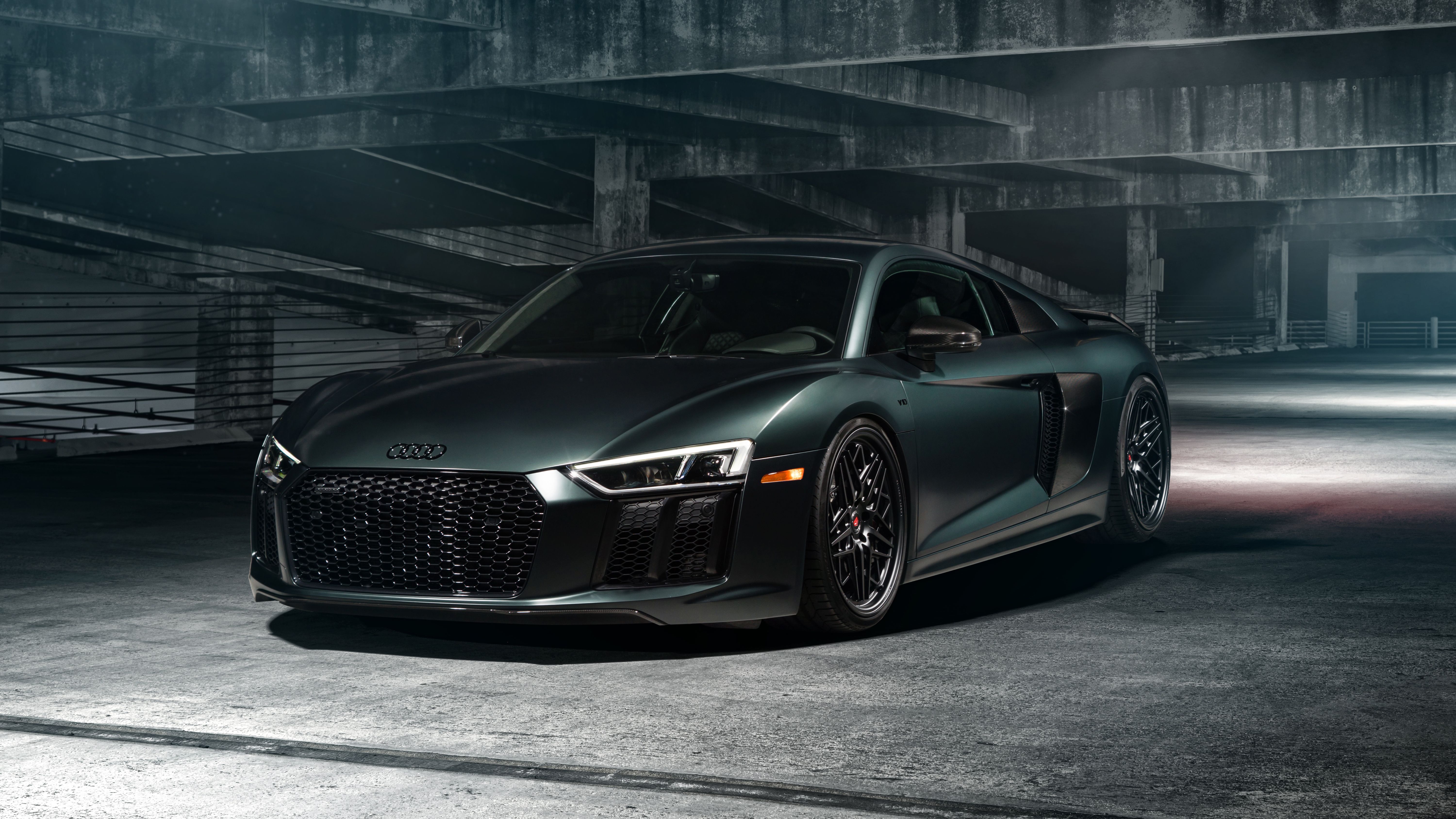 Audi R8 Black Wallpapers