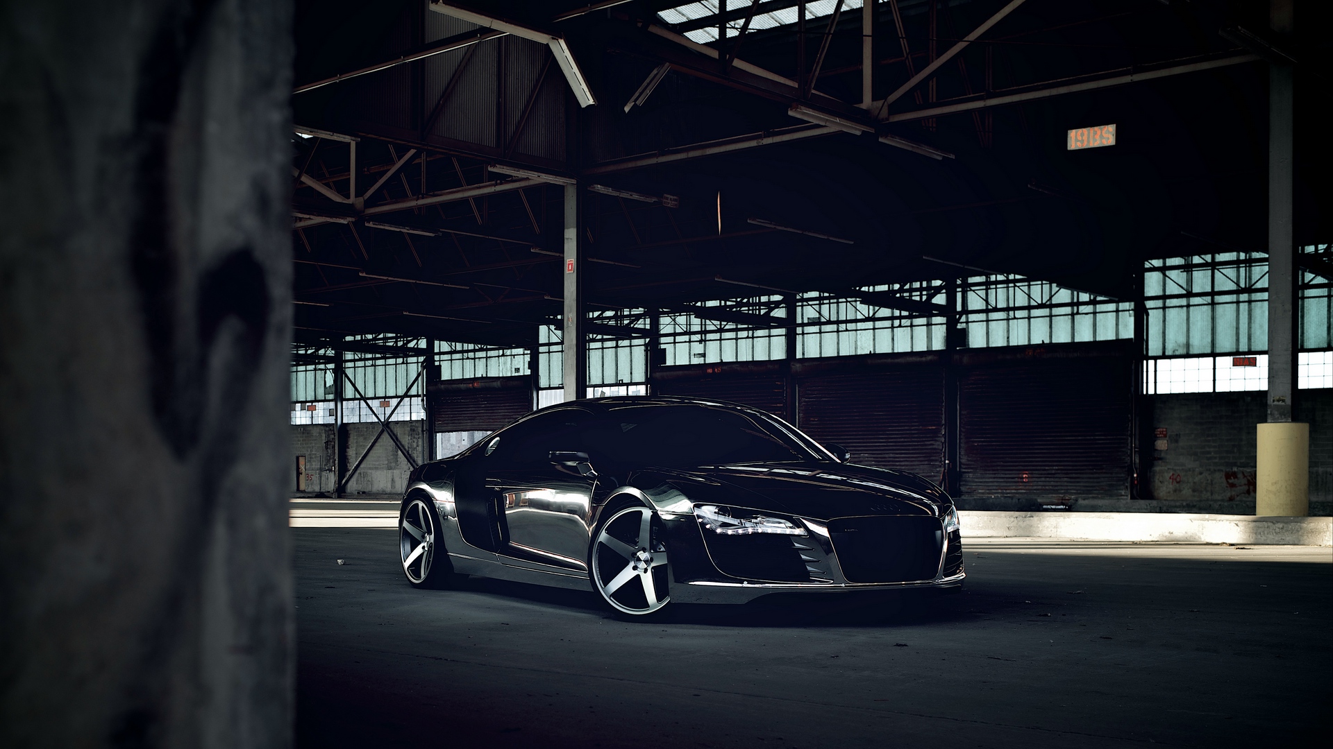 Audi R8 Black Wallpapers