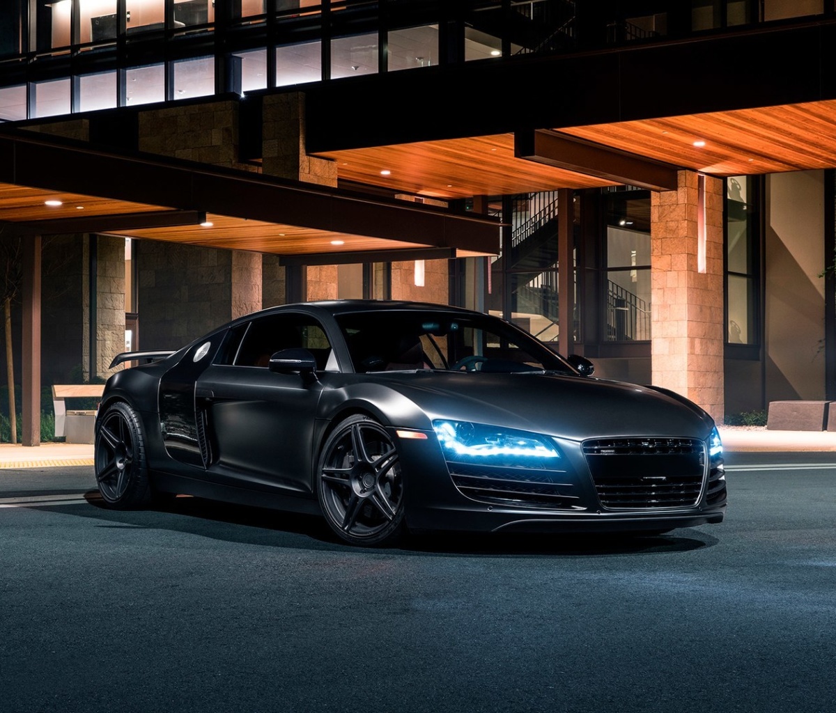 Audi R8 Black Wallpapers