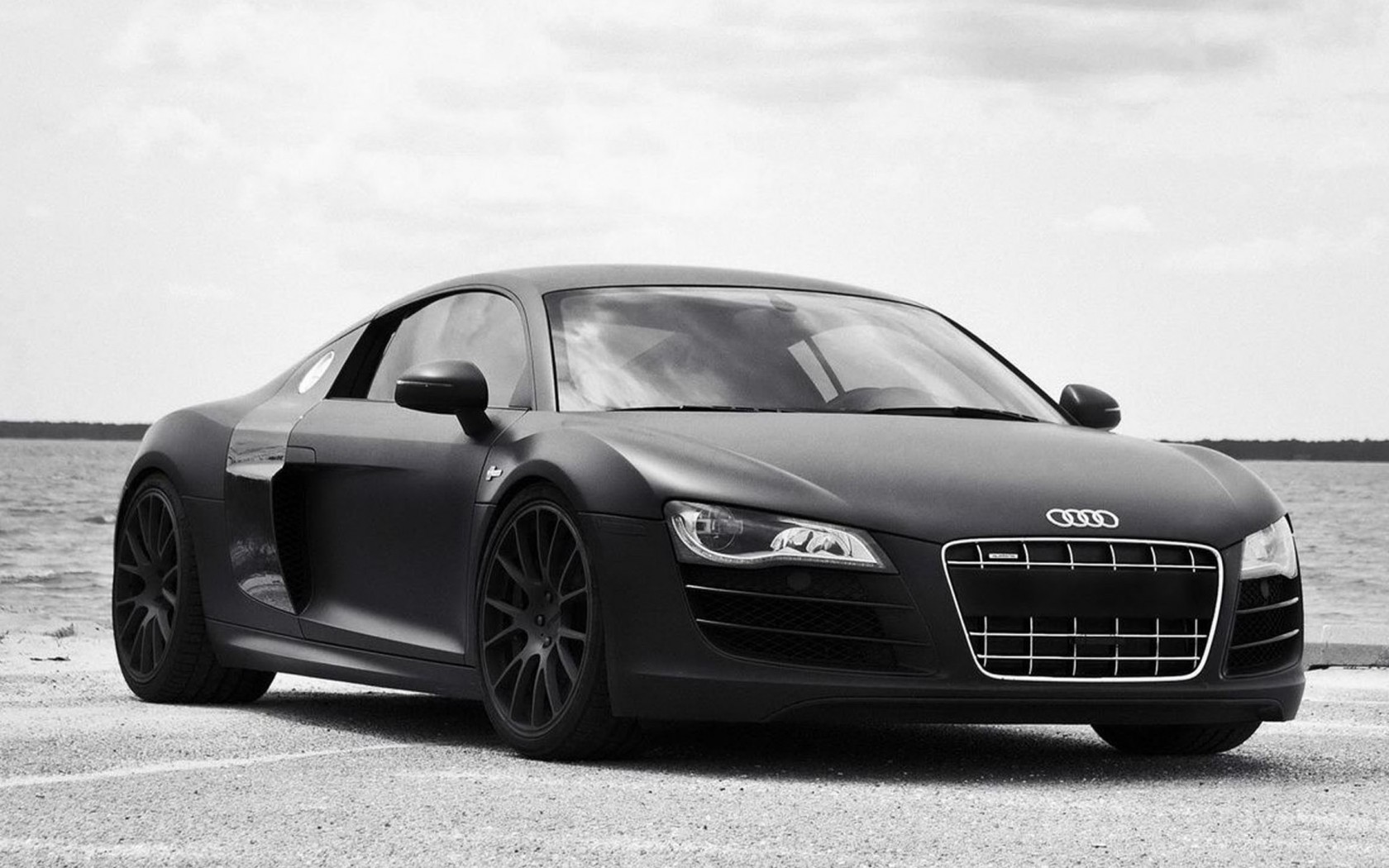 Audi R8 Black Wallpapers