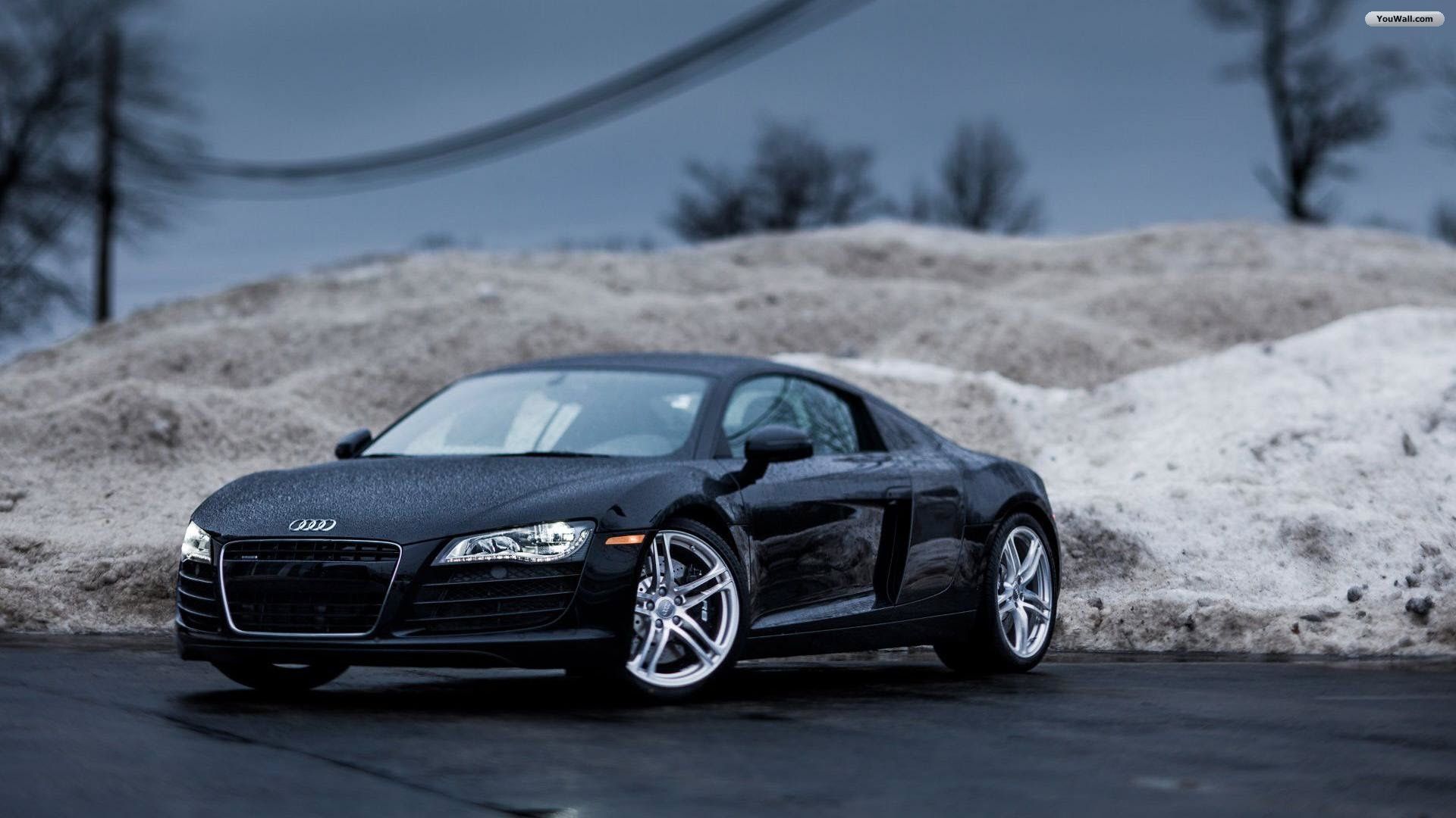 Audi R8 Black Wallpapers