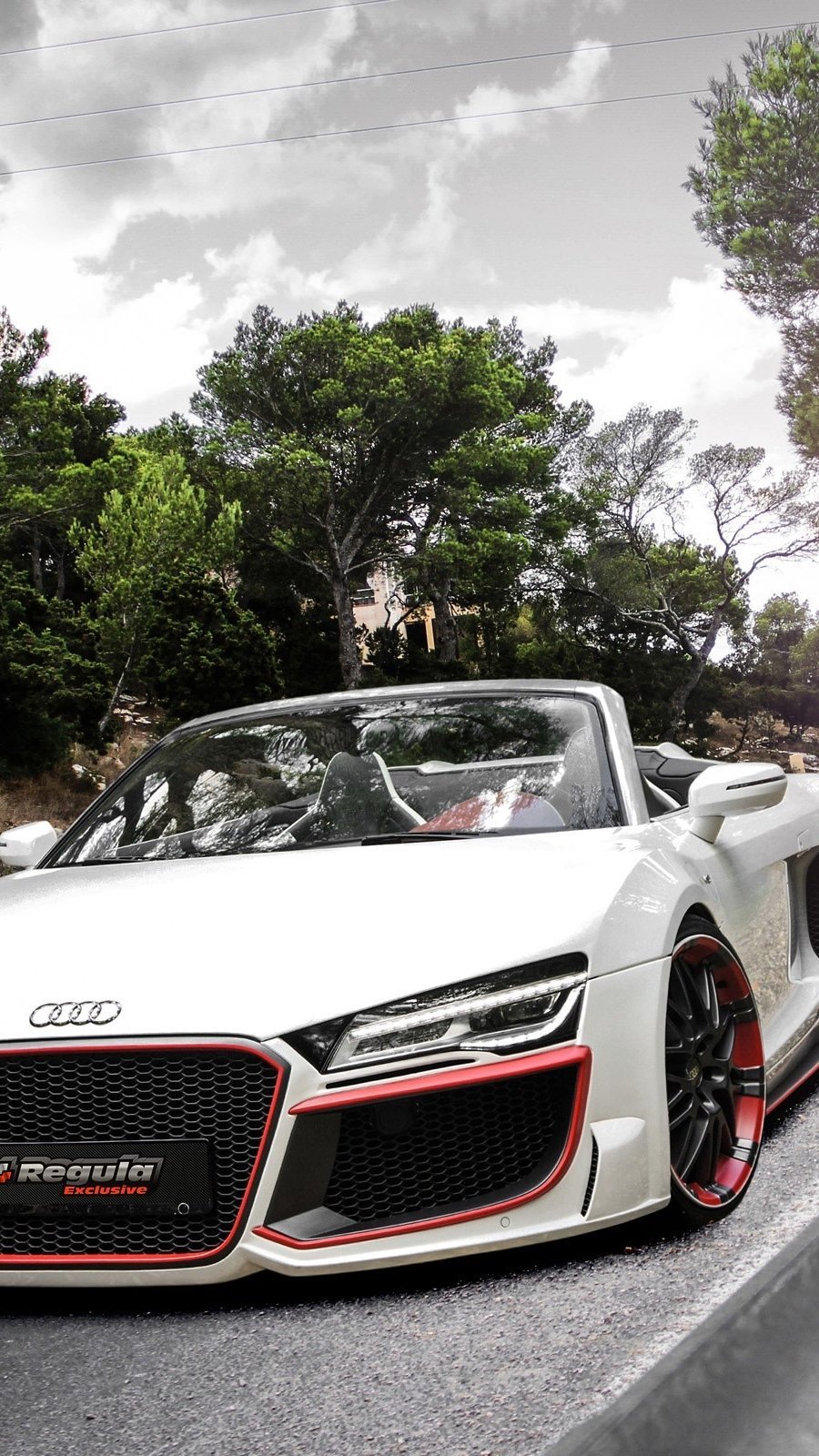 Audi R8 Spyder V10 Plus 2017 Wallpapers