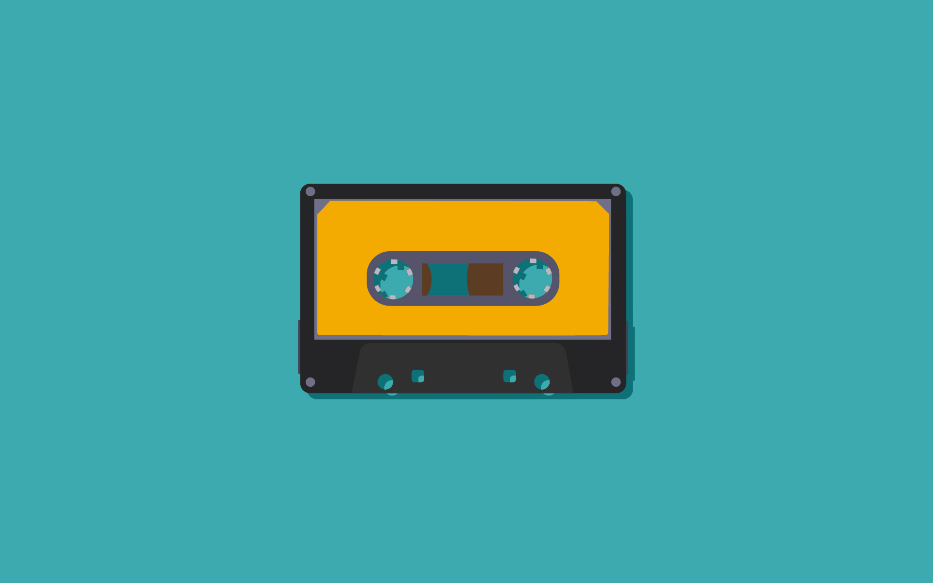 Audio Cassete Minimalism Wallpapers