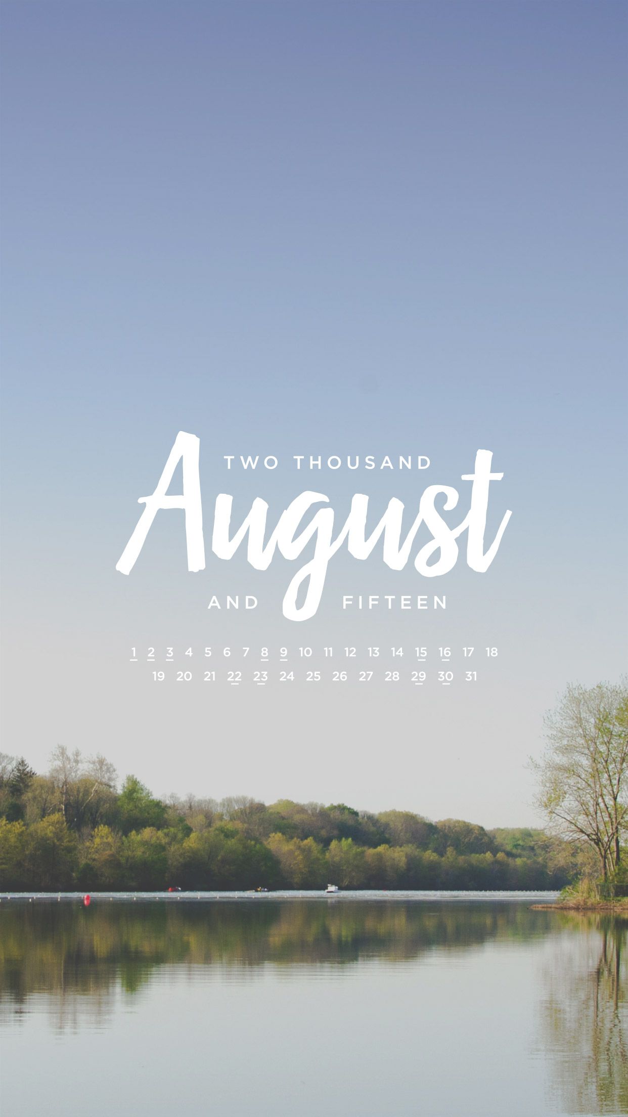 August Iphone Wallpapers