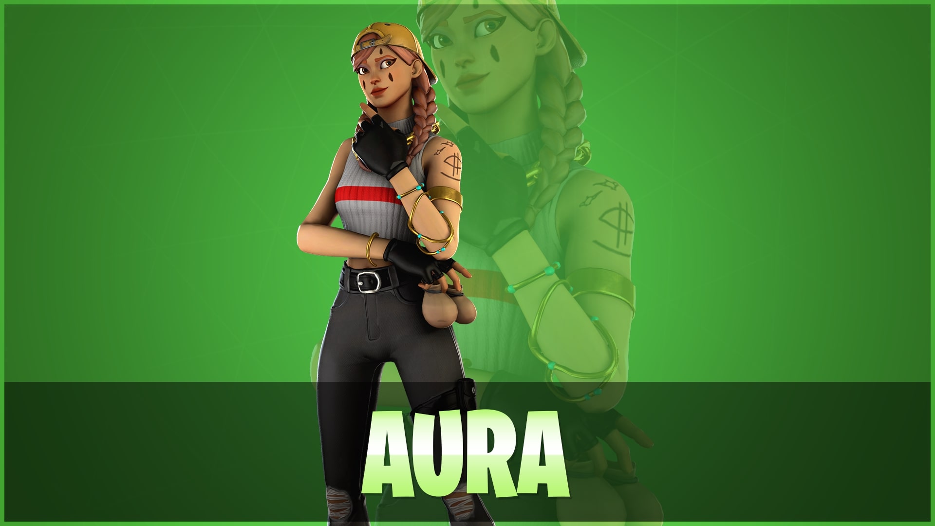 Aura Logo Fortnite Wallpapers