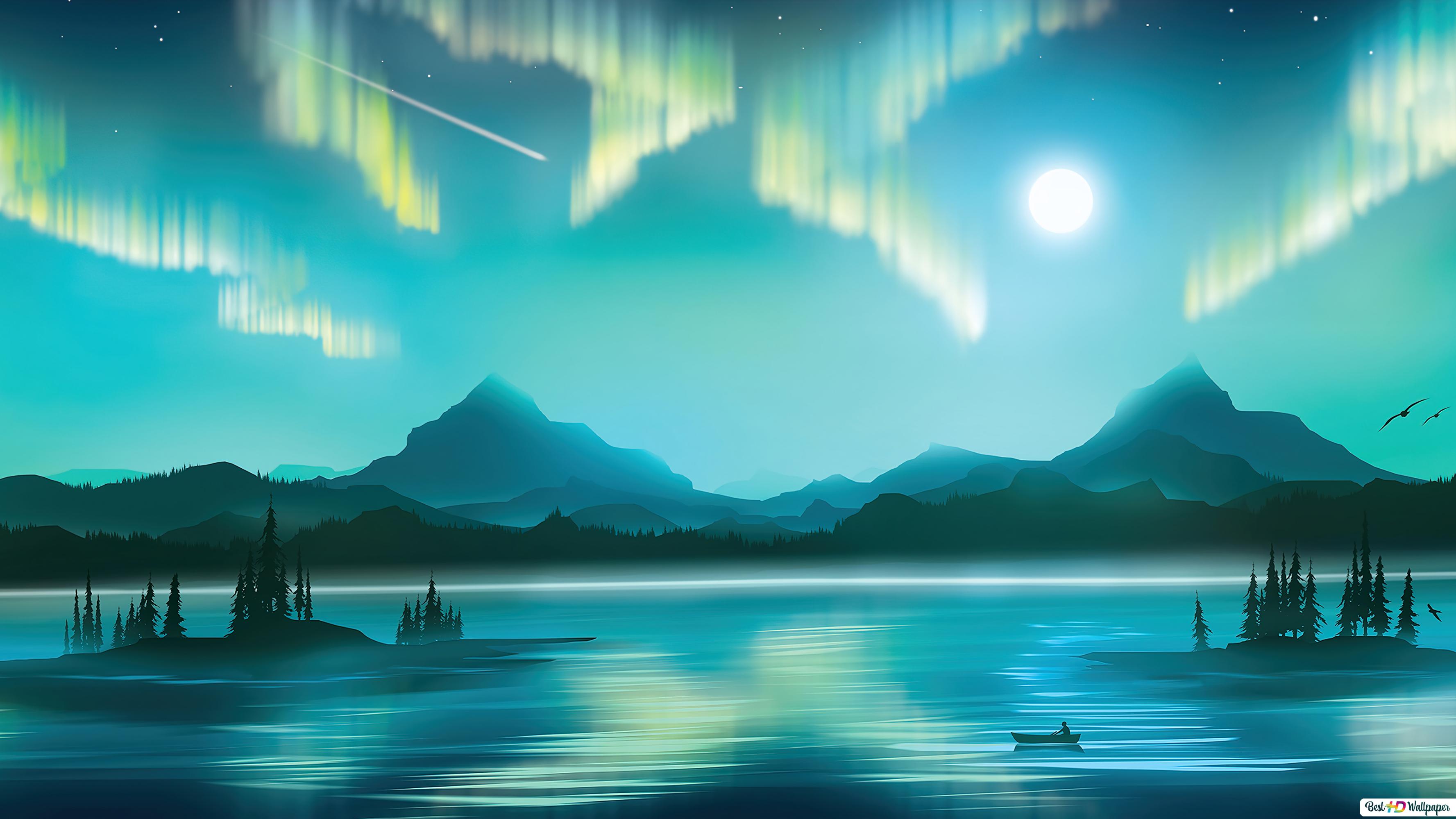 Aurora Borealis Digital Art Wallpapers