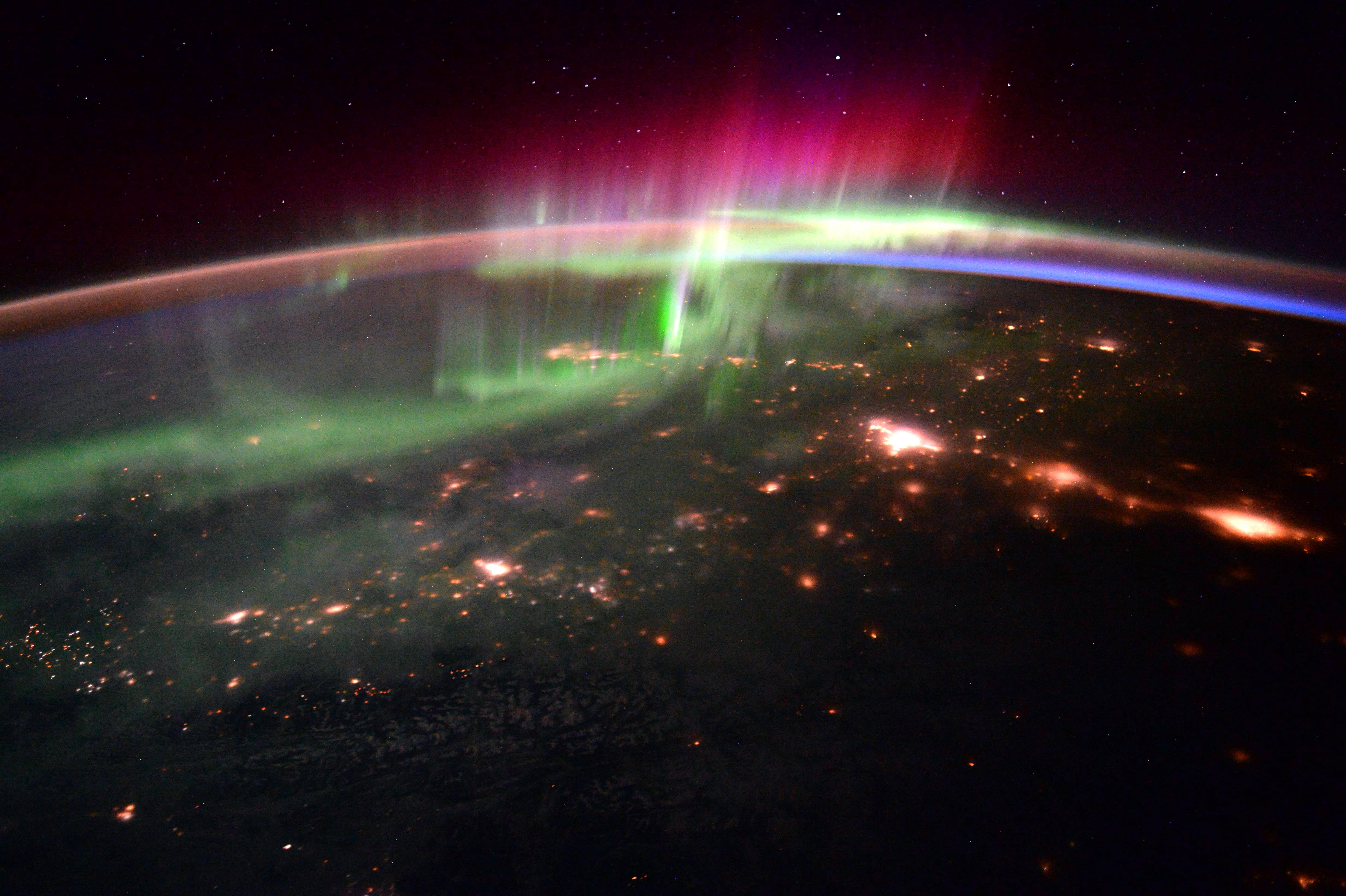 Aurora Borealis From Space Wallpapers