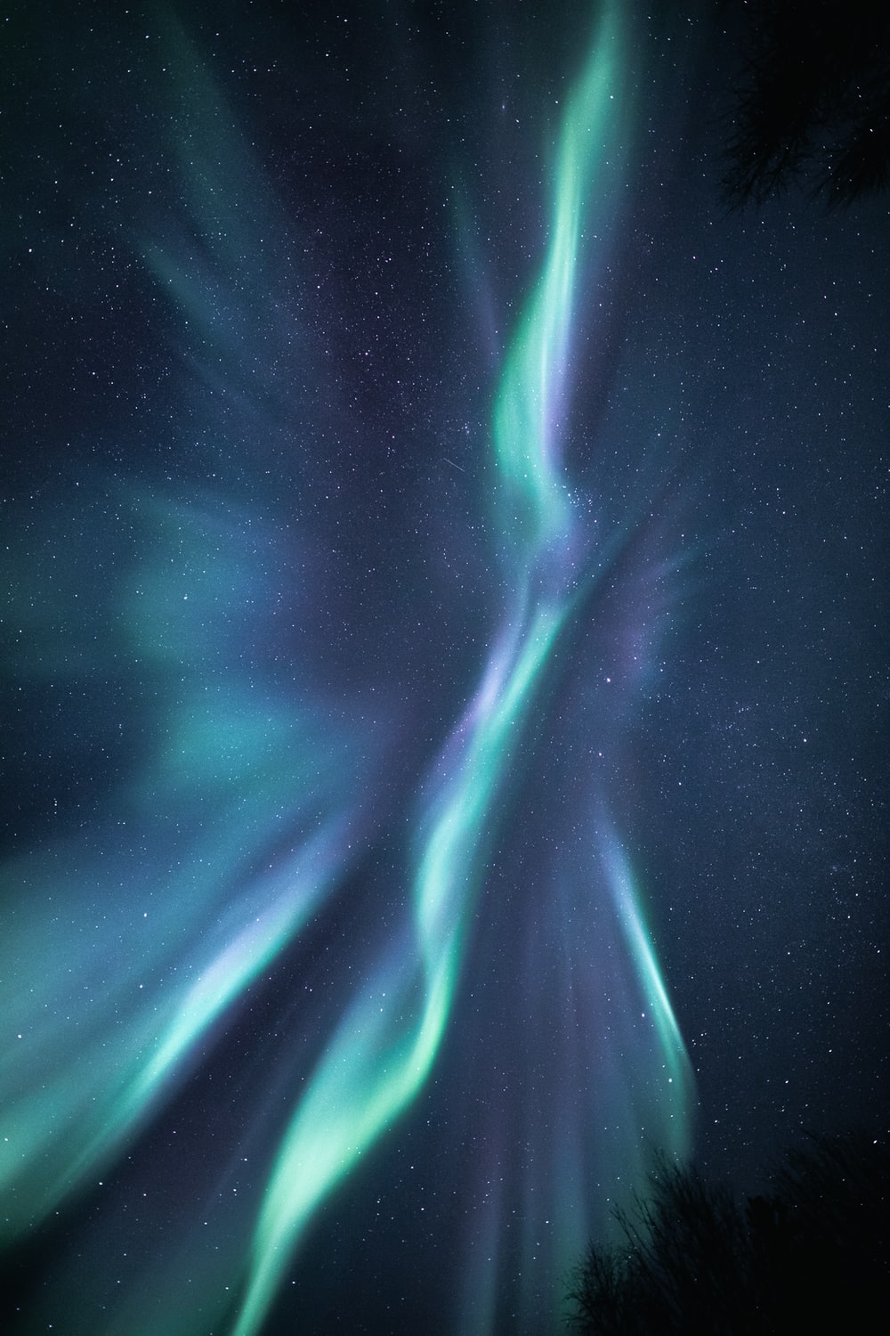 Aurora Borealis Hd Night Reflection Wallpapers