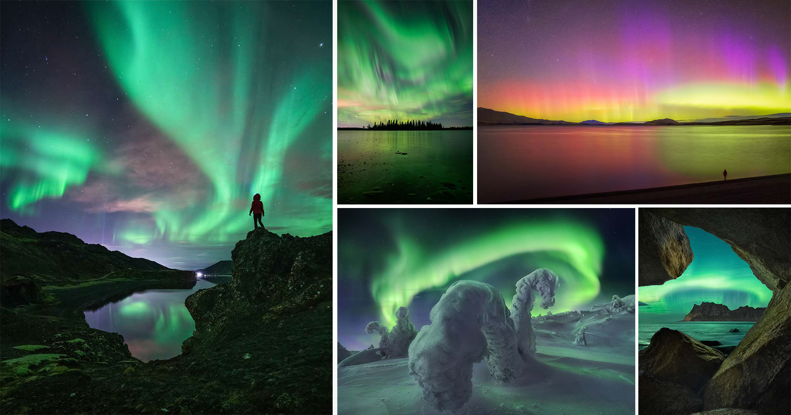 Aurora Borealis Landscape Photography 2021 Wallpapers