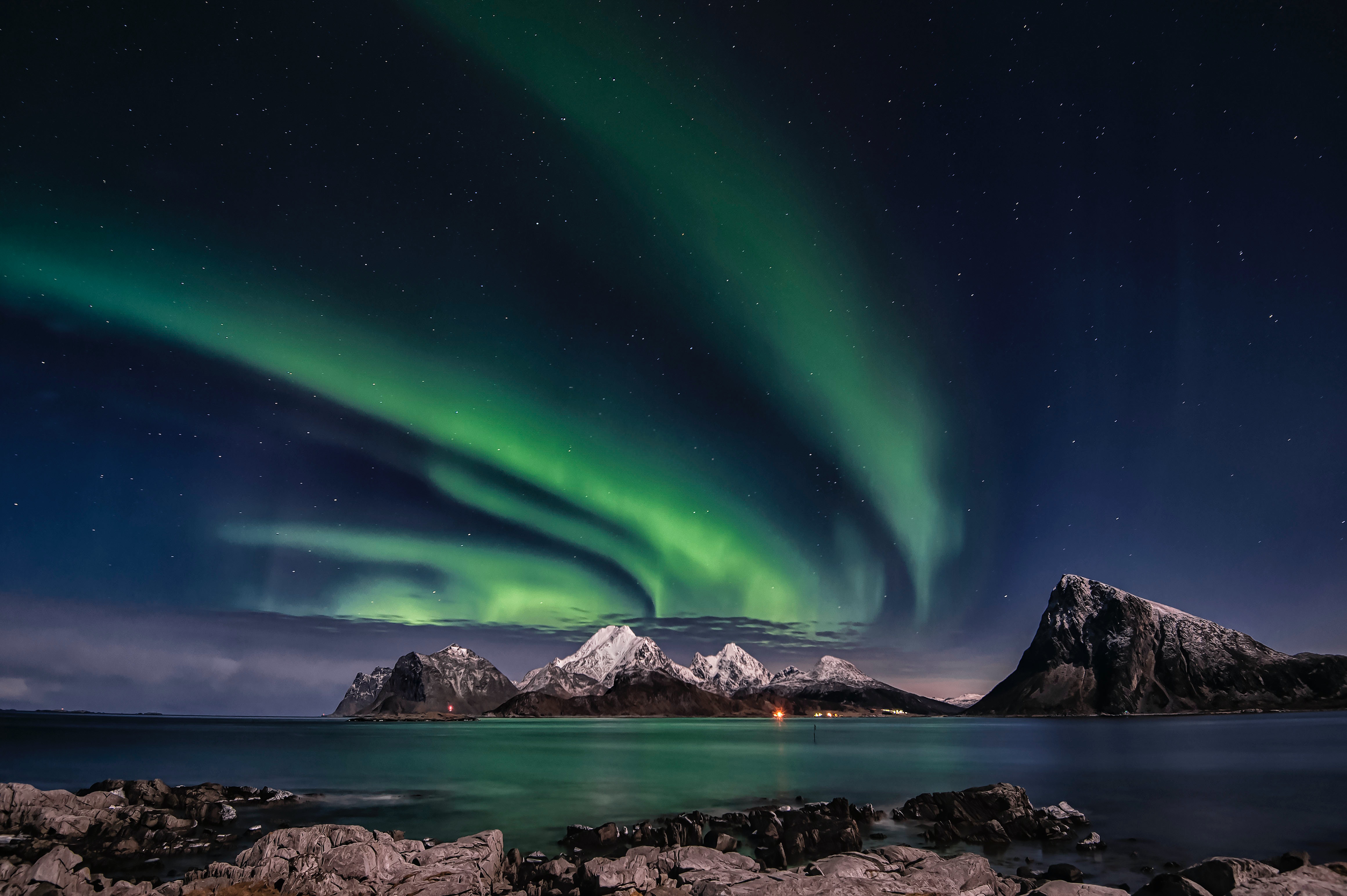 Aurora Borealis Landscape Photography 2021 Wallpapers