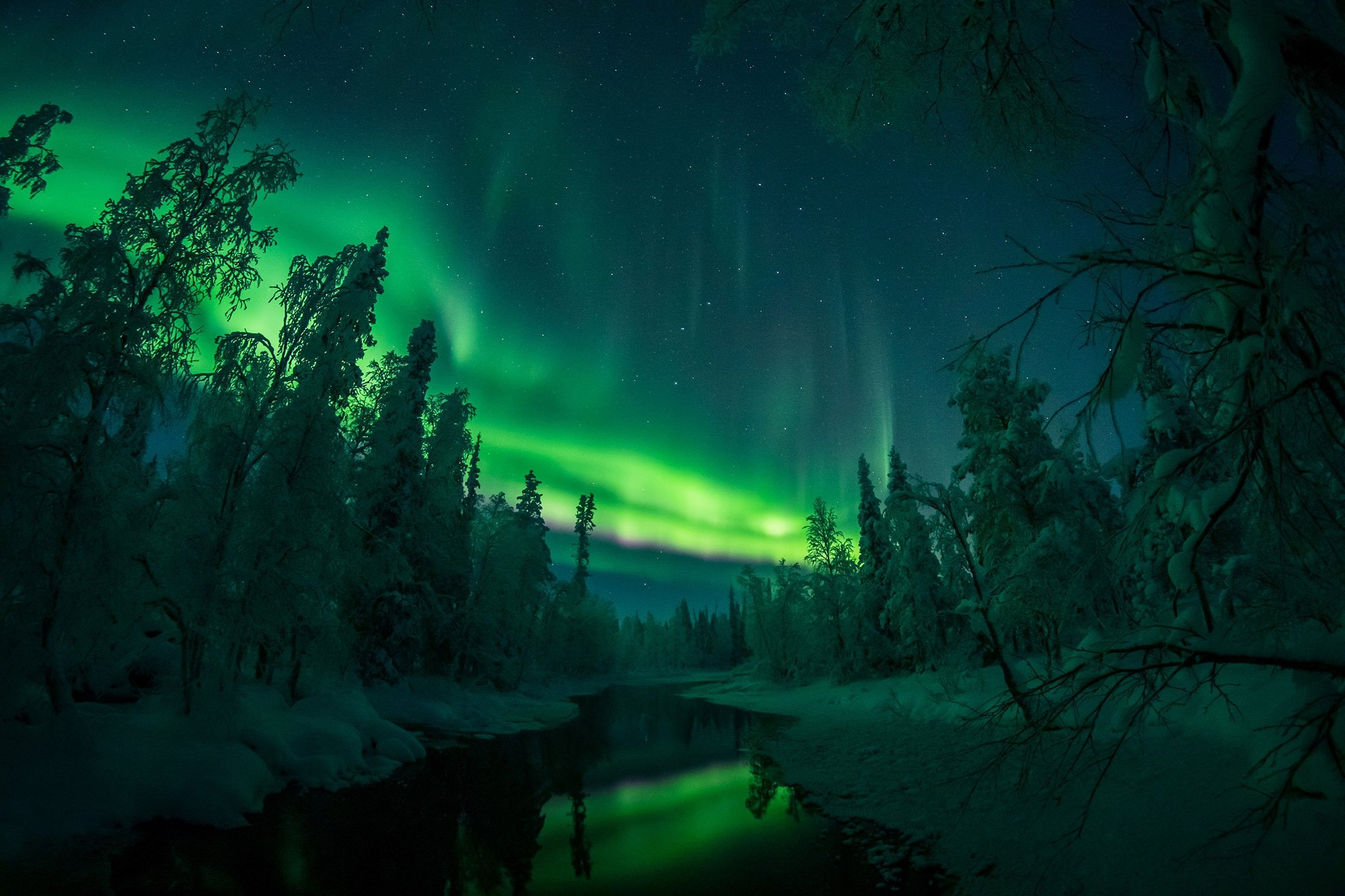 Aurora Borealis Landscape Photography 2021 Wallpapers