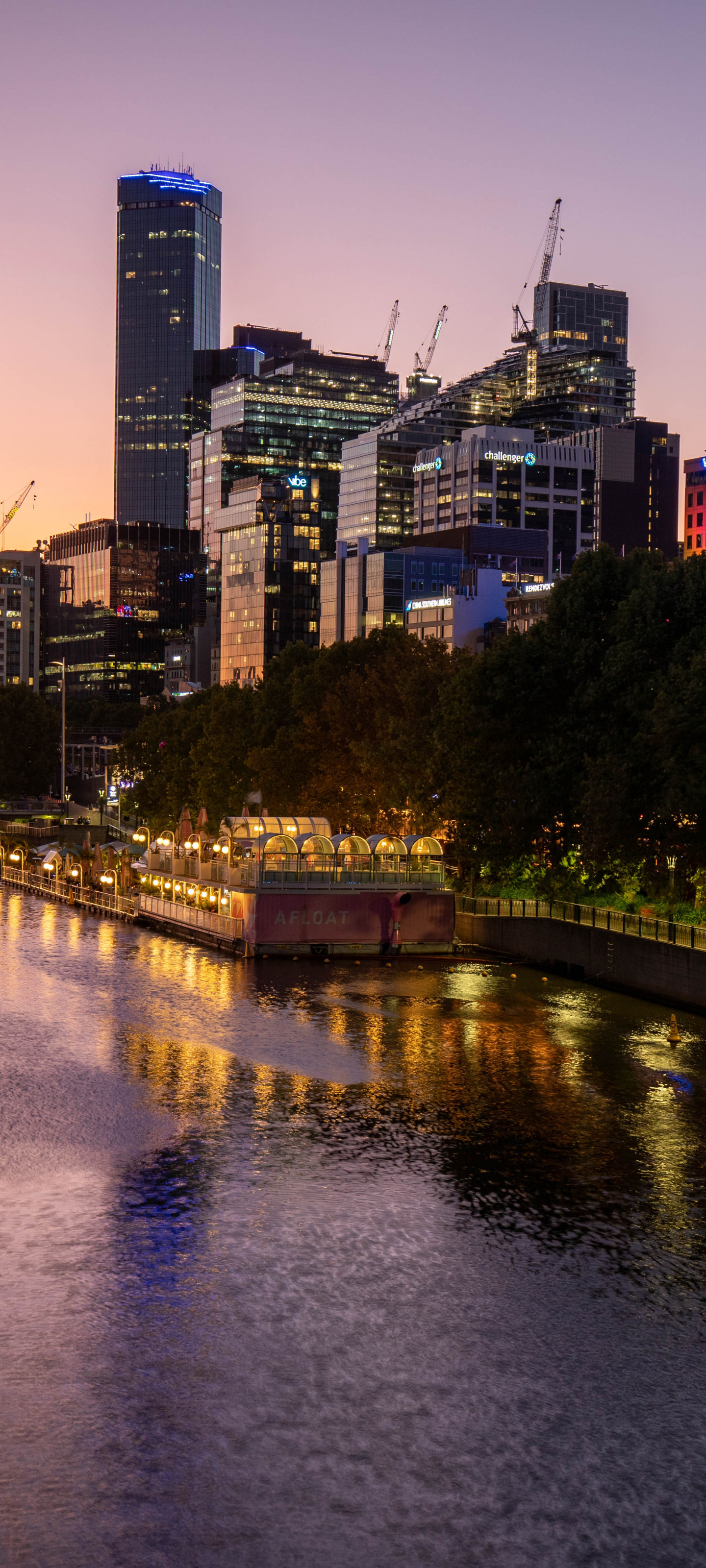 Australia Buildings Lights At Night Wallpapers