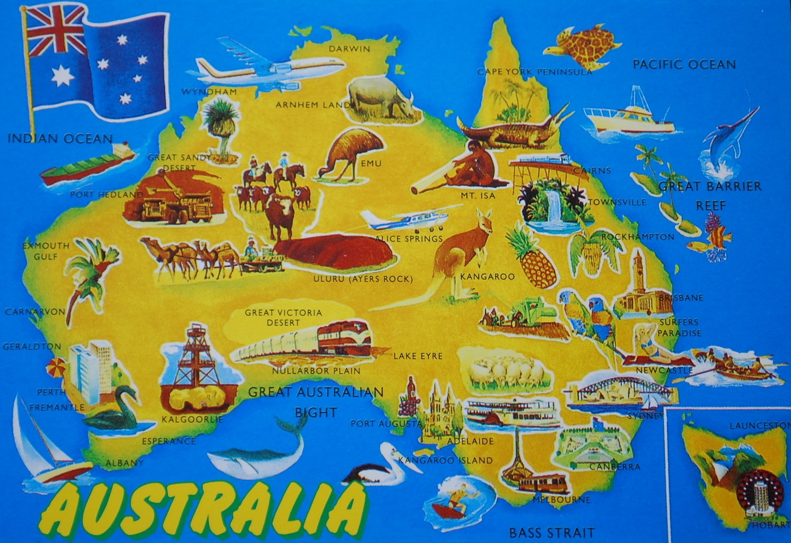 Australian Map Picture Wallpapers