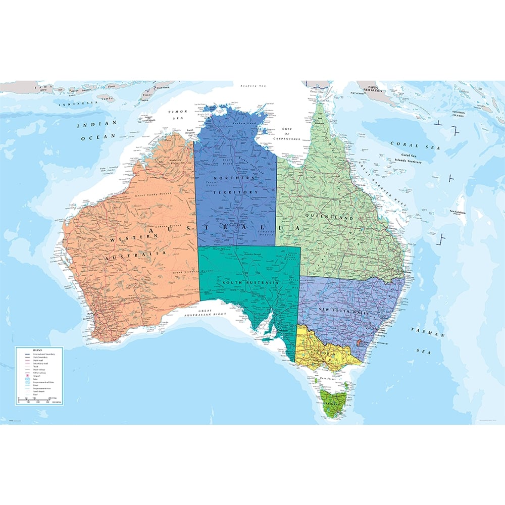 Australian Map Picture Wallpapers