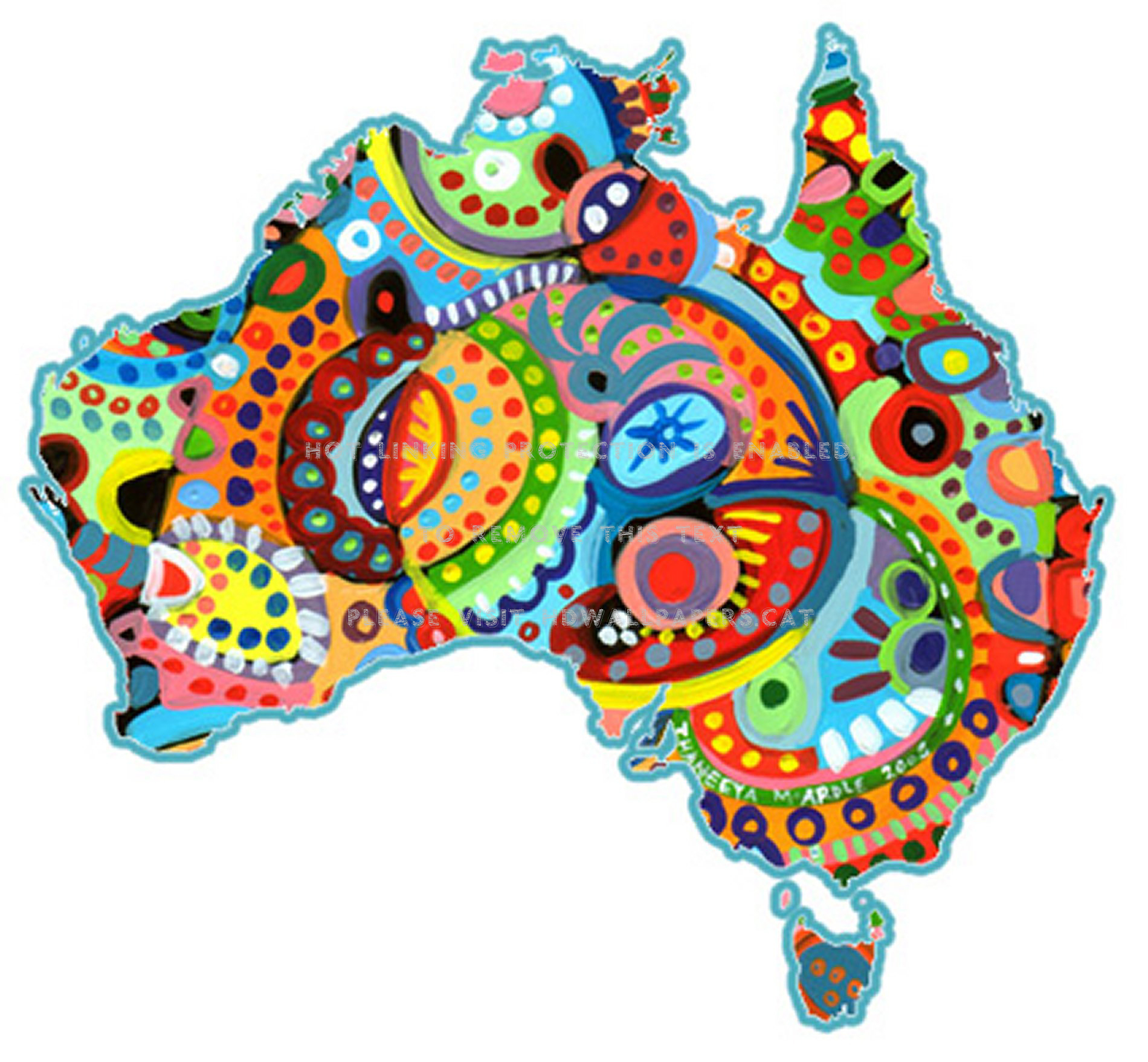 Australian Map Picture Wallpapers