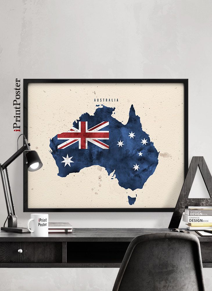 Australian Map Picture Wallpapers