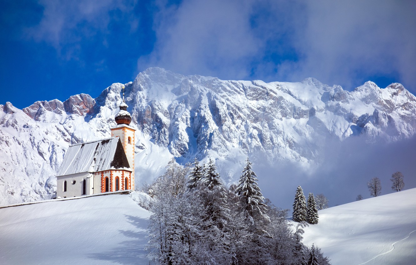 Austria Snow Alps Wallpapers