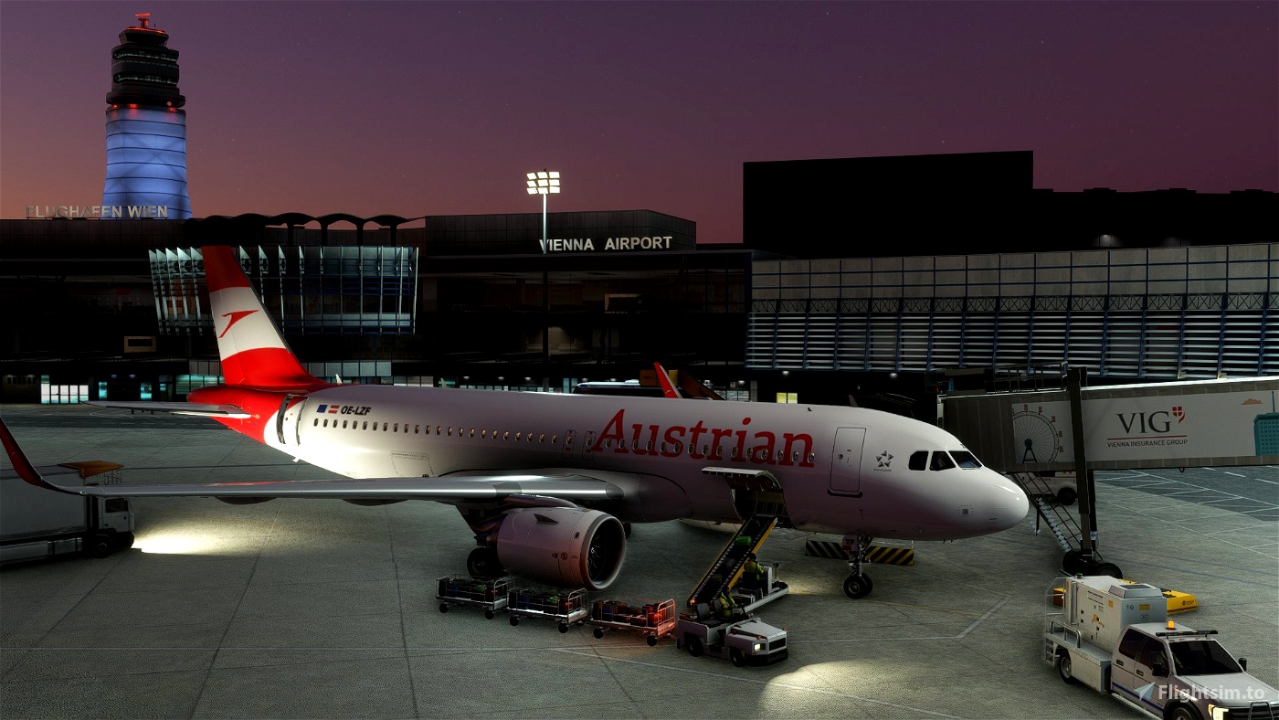 Austrian Airlines Airbus A-330 In Vienna International Airport Hd Wallappaers Wallpapers