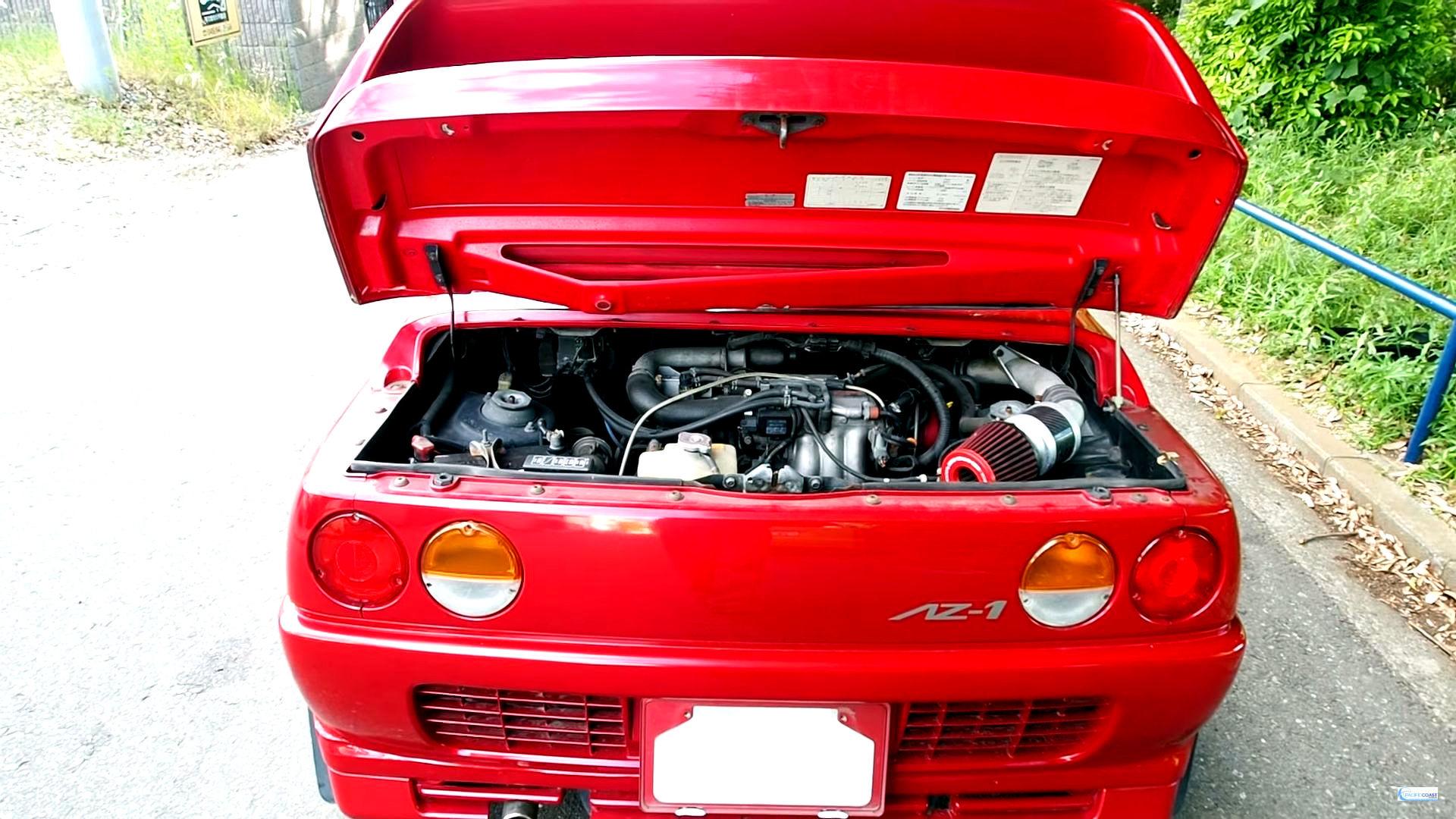 Az24vn. Autozam az-1. Autozam az-1 engine. Autozam az-1 Type b. Мазда аутозам.