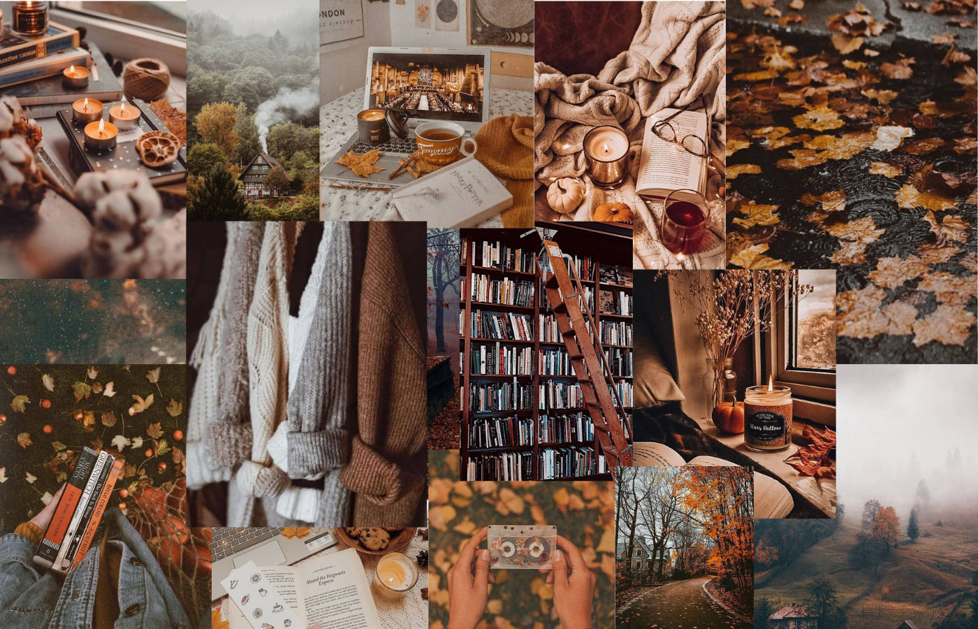 Autumn Aesthetic Laptop Wallpapers