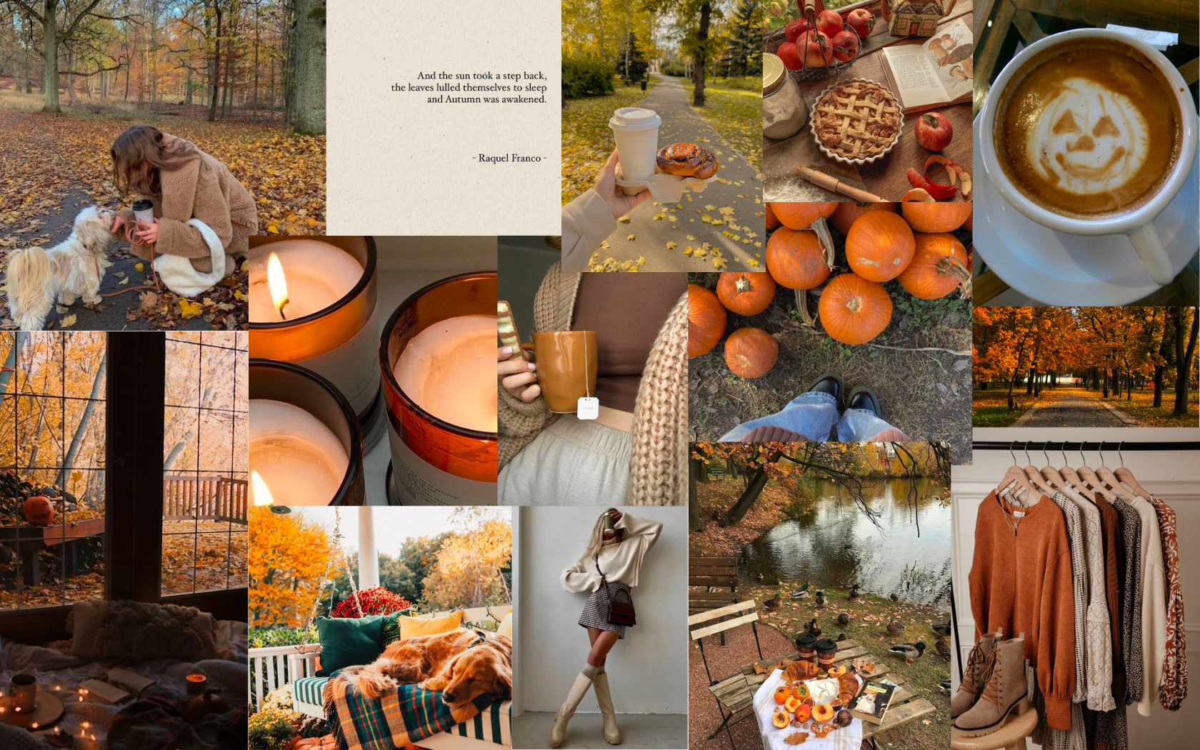 Autumn Aesthetic Laptop Wallpapers