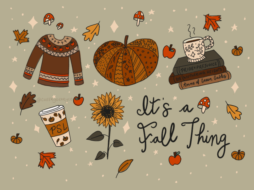 Autumn Aesthetic Laptop Wallpapers