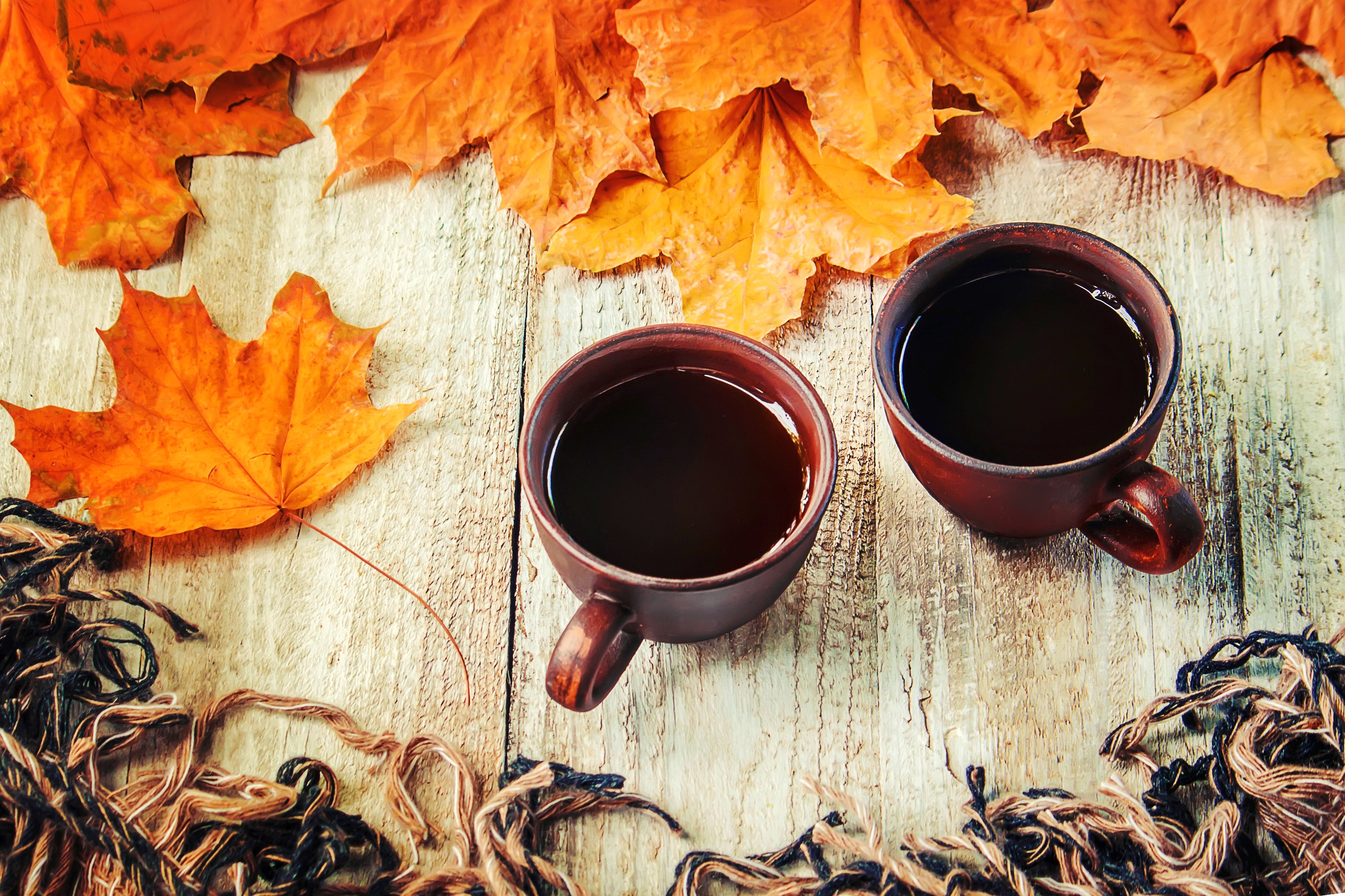 Autumn And Coffee Wallpapers