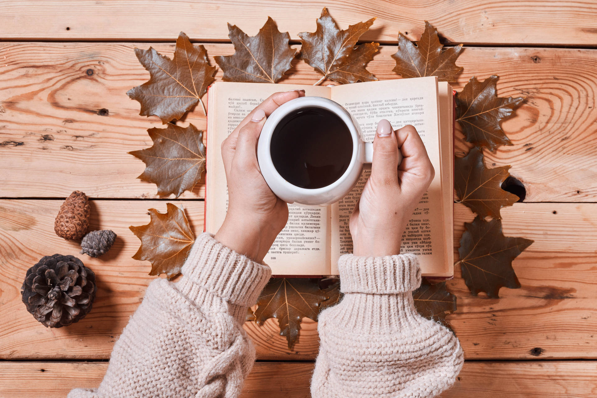 Autumn And Coffee Wallpapers