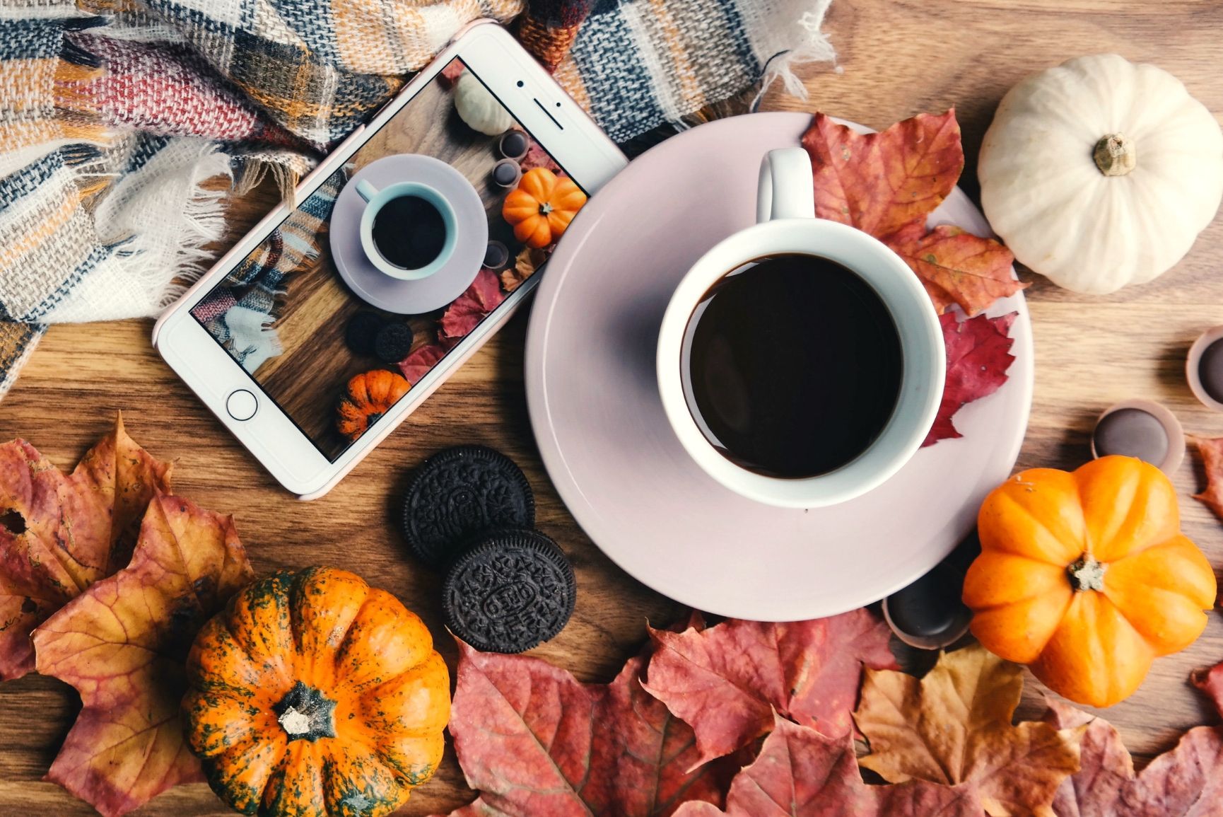 Autumn And Coffee Wallpapers