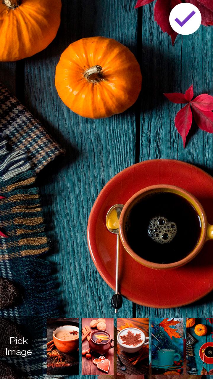 Autumn And Coffee Wallpapers