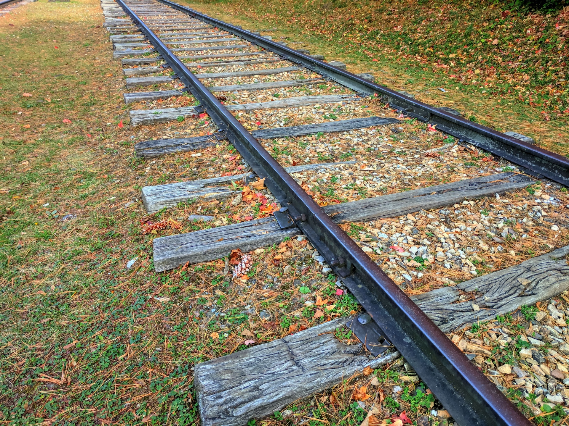 Autumn And Railroad Tracks Wallpapers