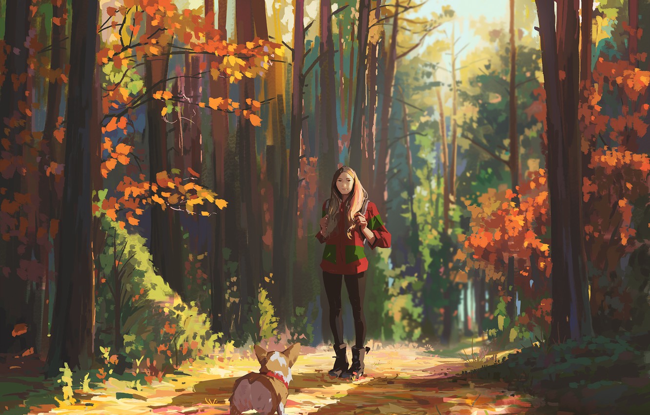 Autumn Anime Wallpapers