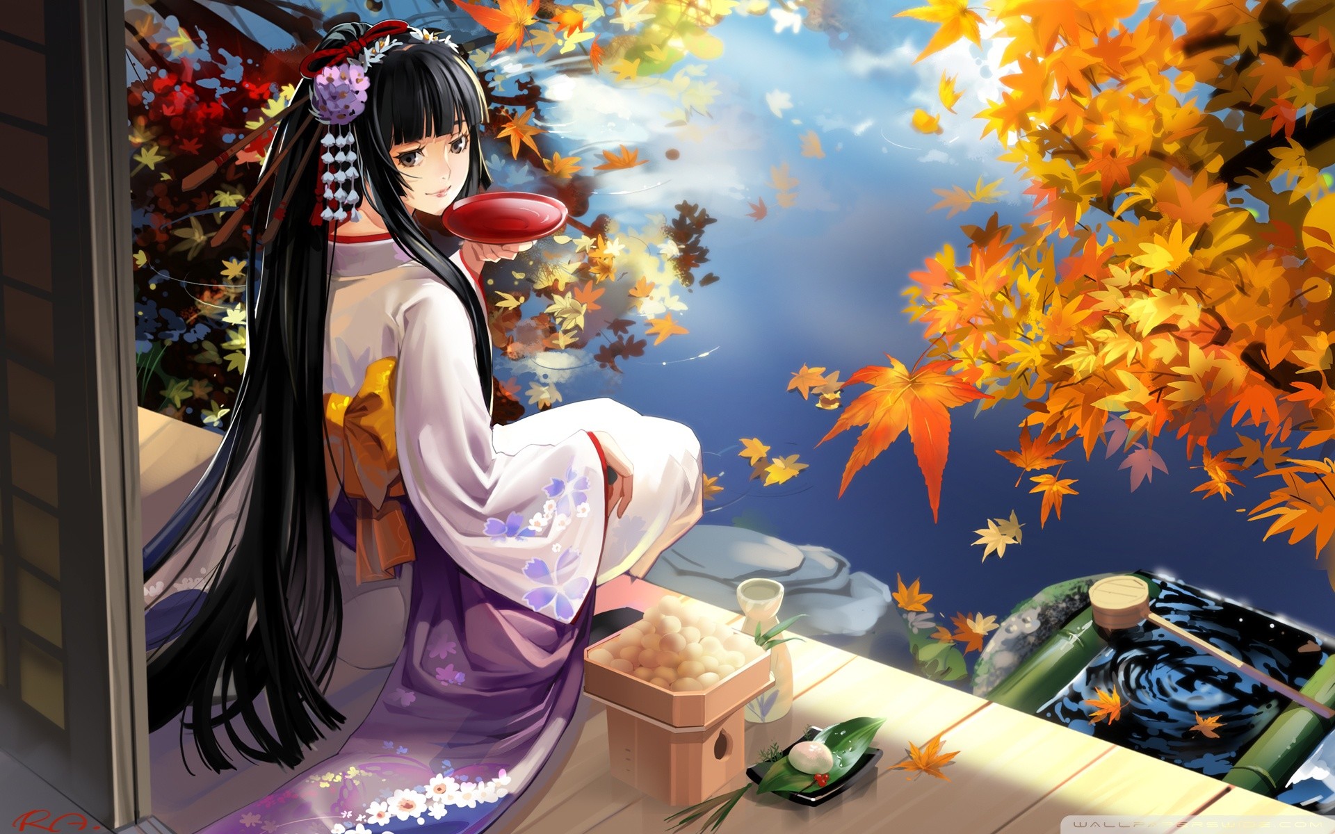 Autumn Anime Wallpapers