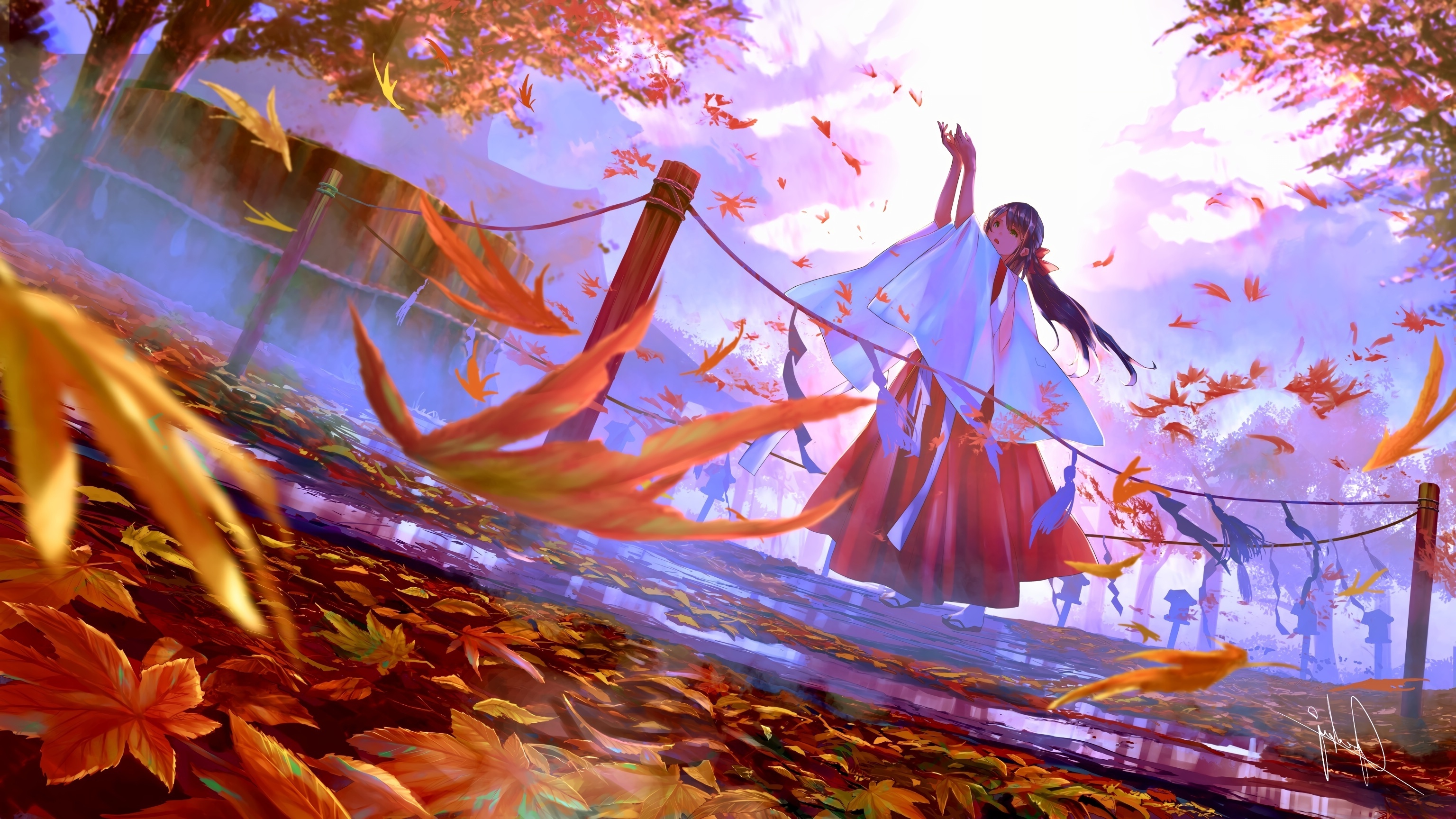 Autumn Anime Wallpapers