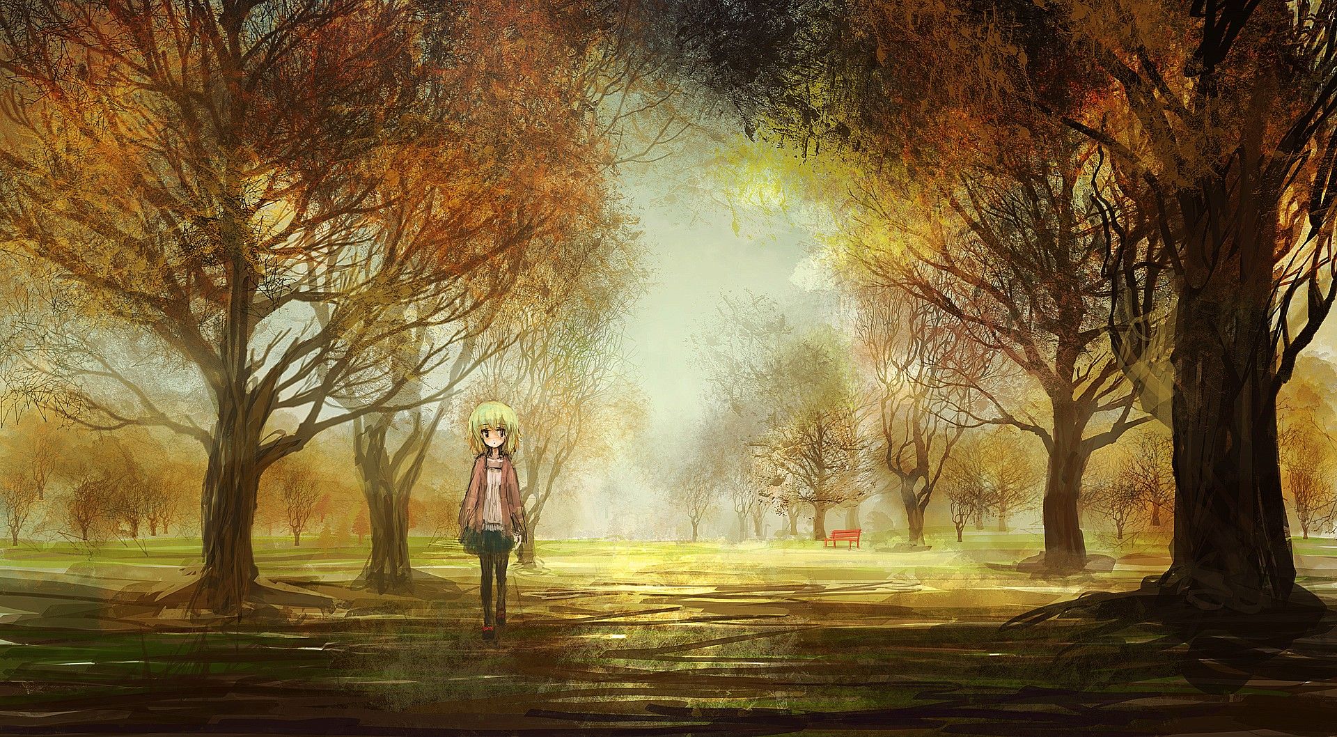 Autumn Anime Wallpapers